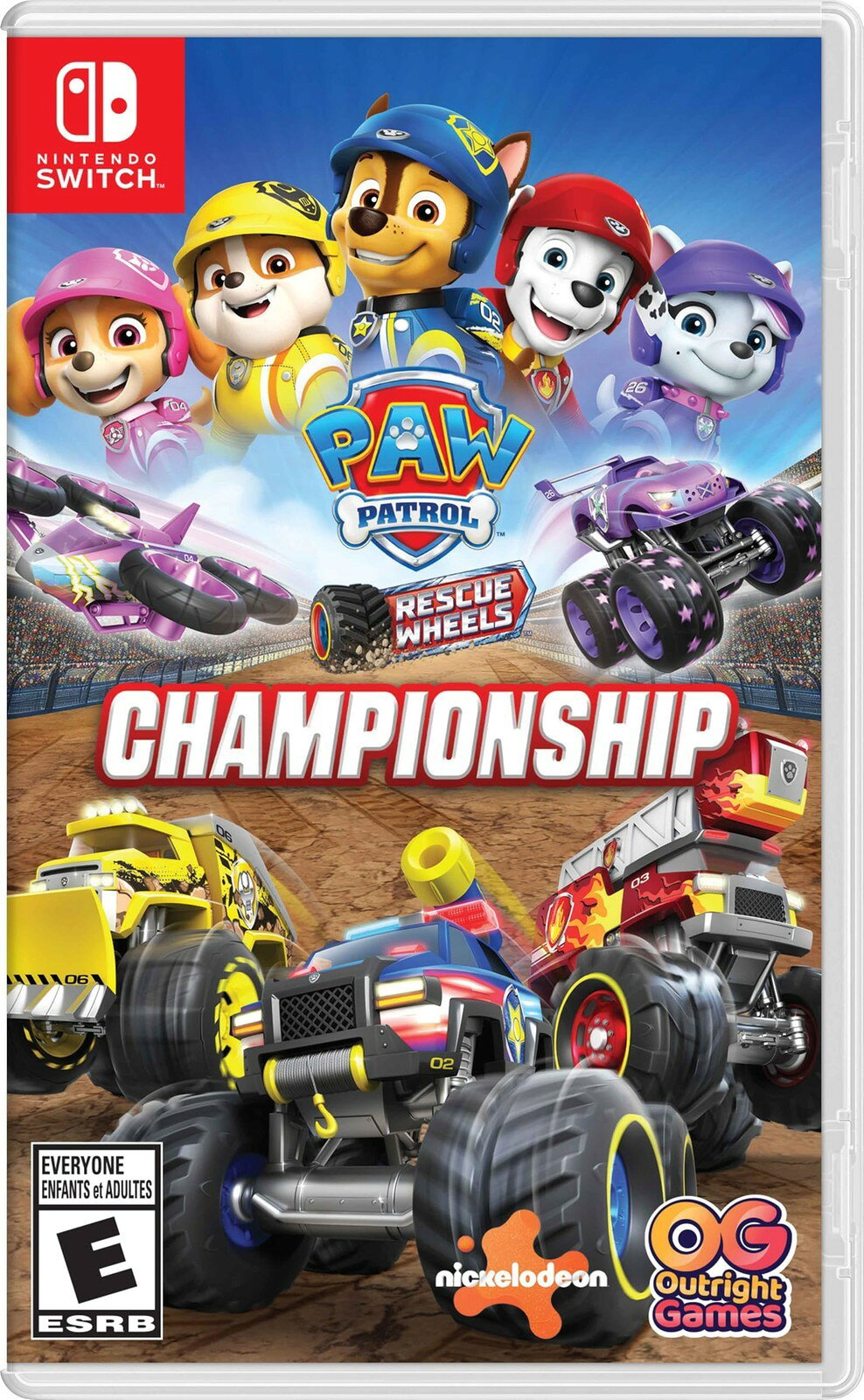 Paw Patrol Rescue Wheels Championship - Nintendo Switch 北米版 Switch ニンテンドースイッチ 海外版ソフト