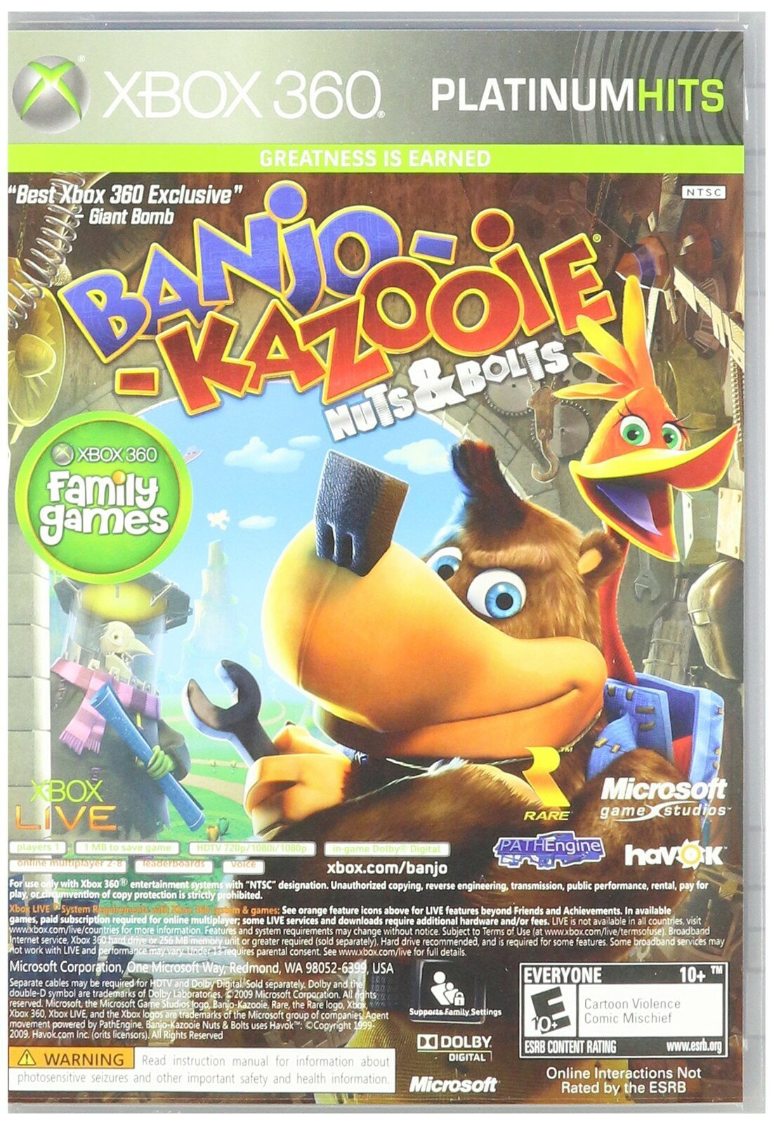 Banjo Kazooie Nuts & Bolts / Viva Pinata Double Pack (Platinum Hits) - Xbox 360 北米版 Xbox 360 Xbox360 海外版ソフト