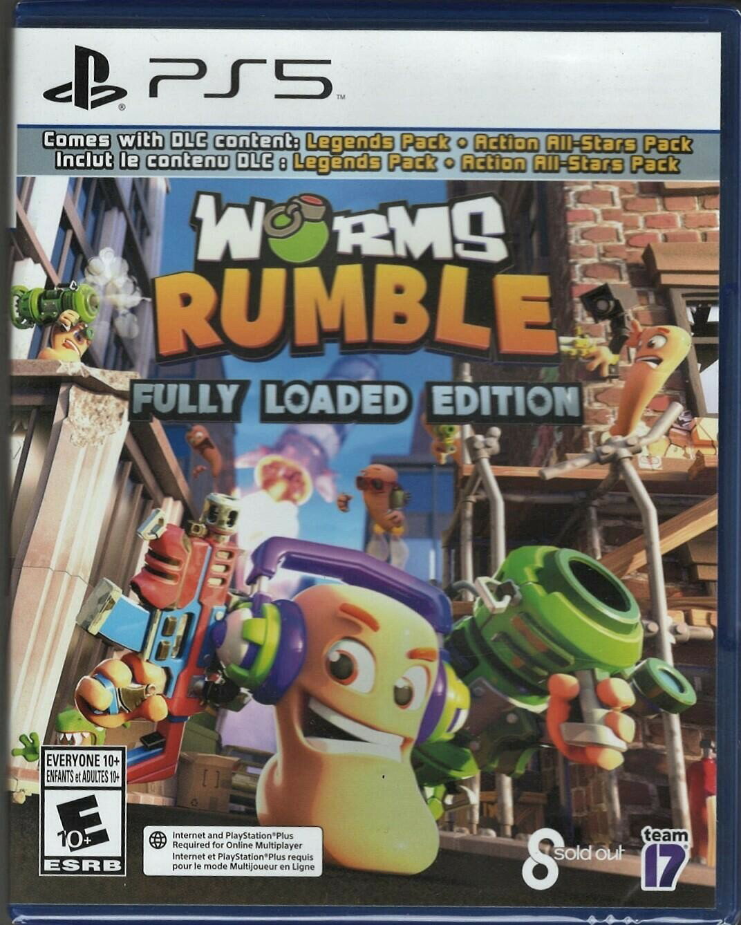 Worms Rumble: Fully Loaded Edition - PlayStation 5 北米版 PS5 プレイステーション5 海外版ソフト