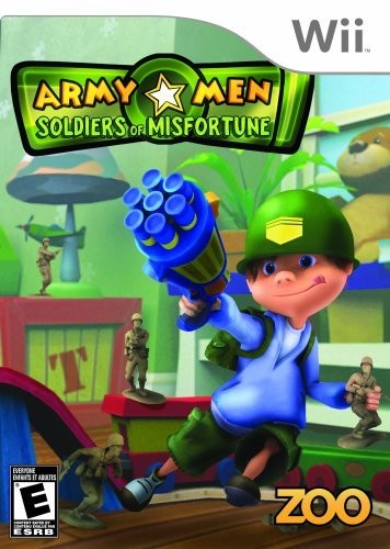 Army Men: Soldiers of Misfortune WII (Brand New Factory Sealed US Version) Ninte 北米版 Wii Wii 海外版ソフト