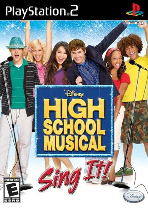 High School Musical: Sing It with Microphone PS2 (Brand New Factory Sealed US Ve 北米版 PS2 プレイステーション2 海外版ソフト