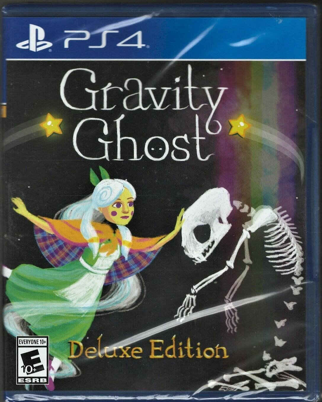 PRODUCT DETAILS 【商品情報】・商品名：Gravity Ghost PS4・対応機種：プレイステーション4（PS4）・仕様：北米版（NTSC-U/C）・言語：英語【コンディション】・新品未開封の海外直輸入品です。・パッケージに輸送によるスレ・小傷がある場合があります。 ■ 北米版ゲームについてのご注意（必ずお読みください） 【北米版 ゲームについてのご注意】こちらの商品は、北米版（海外仕様）のゲームソフトです。・プレイステーション4（PS4）本体はリージョンフリーのため、日本国内の本体でもプレイいただけます。・ゲーム内の表示および音声は、基本的に英語です。日本語には対応していない場合があります。・オンライン機能・ダウンロードコンテンツ等は、アカウントの地域により利用できない場合があります。・海外版であることを理由とした返品・交換はお受けできません。 ■ ご注意 ・掲載画像は実物に近い色味になるよう調整しておりますが、ご利用の環境により差異が生じる場合があります。・複数店舗で在庫を共有しているため、ご注文後に在庫切れとなる場合がございます。・海外倉庫からのお取り寄せのため、発送までに数日〜2〜3週間程度かかる場合があります。 ■ 納期についてお届けの目安を必ずご確認ください。 ご注意 海外からの輸入品となります。海外輸送のため、外箱に軽微なスレ等がある場合がございますが、商品本体には影響ございません。 ※在庫状況は仕入先の在庫情報をもとに出来る限り正確に表示しておりますが、取寄せ商品のため、タイミングによりご注文後に欠品・キャンセルとなる場合がございます。