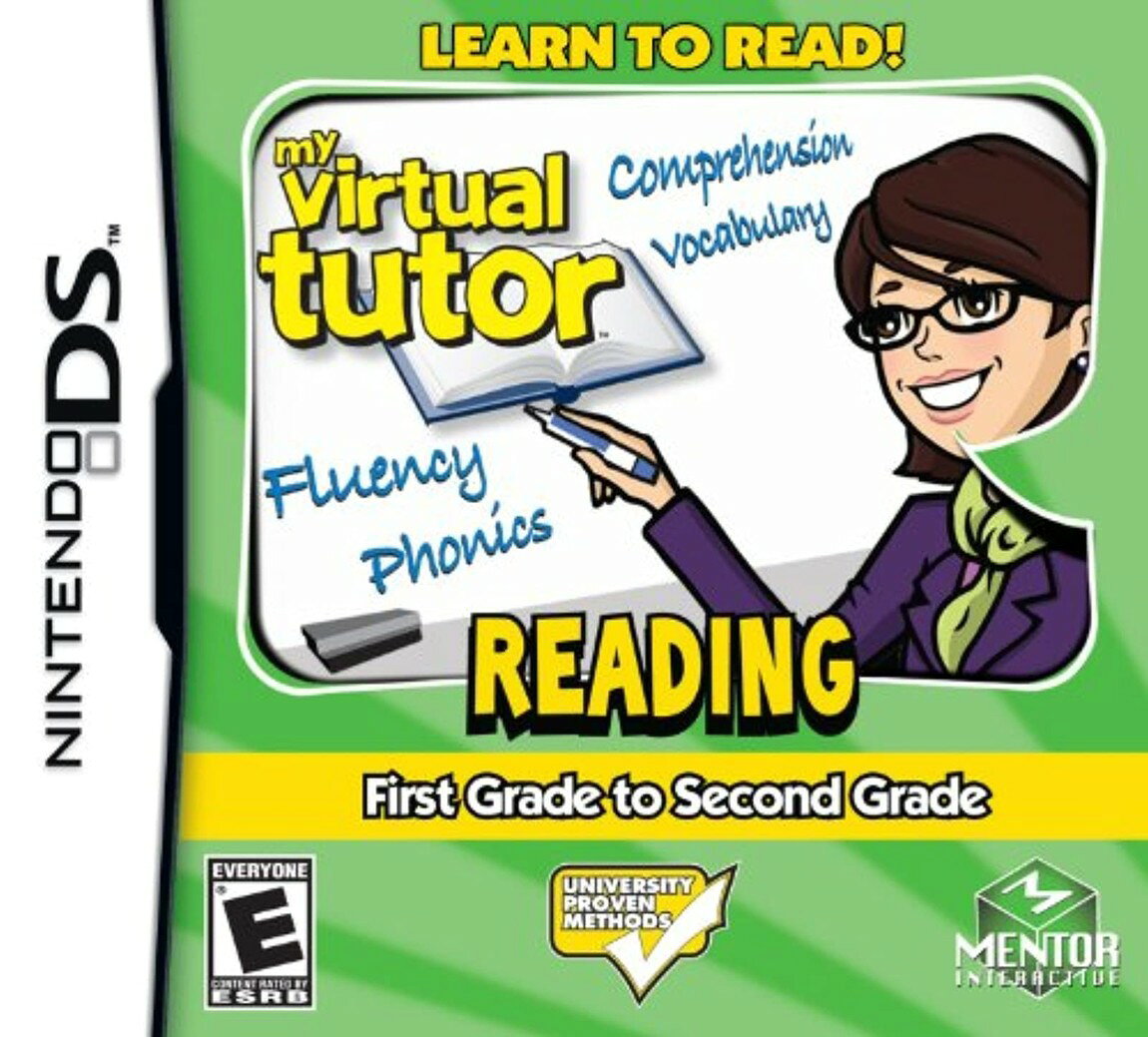 My Virtual Tutor: Reading 1st Grade to 2nd Grade - Nintendo DS 北米版 DS ニンテンドーDS 海外版ソフト