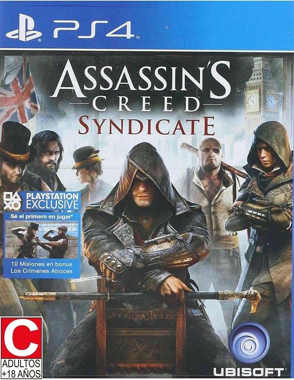 PRODUCT DETAILS 【商品情報】・商品名：Assassin's Creed: Syndicate LATAM - PlayStation 4・対応機種：プレイステーション4（PS4）・仕様：北米版（NTSC-U/C）・言語：英語【コンディション】・新品未開封の海外直輸入品です。・パッケージに輸送によるスレ・小傷がある場合があります。 ■ 北米版ゲームについてのご注意（必ずお読みください） 【北米版 ゲームについてのご注意】こちらの商品は、北米版（海外仕様）のゲームソフトです。・プレイステーション4（PS4）本体はリージョンフリーのため、日本国内の本体でもプレイいただけます。・ゲーム内の表示および音声は、基本的に英語です。日本語には対応していない場合があります。・オンライン機能・ダウンロードコンテンツ等は、アカウントの地域により利用できない場合があります。・海外版であることを理由とした返品・交換はお受けできません。 ■ ご注意 ・掲載画像は実物に近い色味になるよう調整しておりますが、ご利用の環境により差異が生じる場合があります。・複数店舗で在庫を共有しているため、ご注文後に在庫切れとなる場合がございます。・海外倉庫からのお取り寄せのため、発送までに数日〜2〜3週間程度かかる場合があります。 ■ 納期についてお届けの目安を必ずご確認ください。 ご注意 海外からの輸入品となります。海外輸送のため、外箱に軽微なスレ等がある場合がございますが、商品本体には影響ございません。 ※在庫状況は仕入先の在庫情報をもとに出来る限り正確に表示しておりますが、取寄せ商品のため、タイミングによりご注文後に欠品・キャンセルとなる場合がございます。
