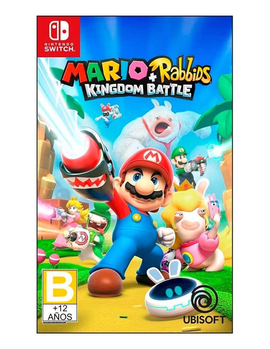 Mario + Rabbids Kingdom Battle (LATAM) - Nintendo Switch 北米版 Switch ニンテンドースイッチ 海外版ソフト