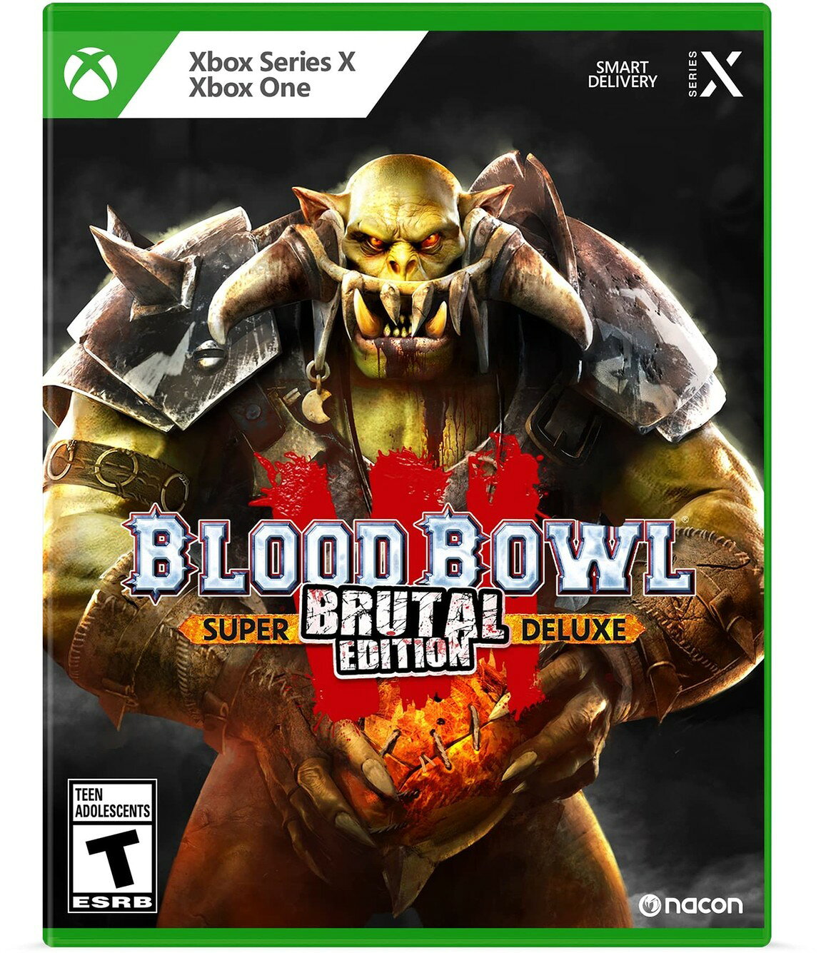 PRODUCT DETAILS 【商品情報】・商品名：Blood Bowl 3: Brutal Edition - Xbox One・対応機種：Xbox One（Xbox One）・仕様：北米版（NTSC-U/C）・言語：英語【コンディション】・新品未開封の海外直輸入品です。・パッケージに輸送によるスレ・小傷がある場合があります。 ■ 北米版ゲームについてのご注意（必ずお読みください） 【北米版 ゲームについてのご注意】こちらの商品は、北米版（海外仕様）のゲームソフトです。・Xbox One（Xbox One）本体はリージョンフリーのため、日本国内の本体でもプレイいただけます。・ゲーム内の表示および音声は、基本的に英語です。日本語には対応していない場合があります。・オンライン機能・ダウンロードコンテンツ等は、アカウントの地域により利用できない場合があります。・海外版であることを理由とした返品・交換はお受けできません。 ■ ご注意 ・掲載画像は実物に近い色味になるよう調整しておりますが、ご利用の環境により差異が生じる場合があります。・複数店舗で在庫を共有しているため、ご注文後に在庫切れとなる場合がございます。・海外倉庫からのお取り寄せのため、発送までに数日〜2〜3週間程度かかる場合があります。 ■ 納期についてお届けの目安を必ずご確認ください。 ご注意 海外からの輸入品となります。海外輸送のため、外箱に軽微なスレ等がある場合がございますが、商品本体には影響ございません。 ※在庫状況は仕入先の在庫情報をもとに出来る限り正確に表示しておりますが、取寄せ商品のため、タイミングによりご注文後に欠品・キャンセルとなる場合がございます。