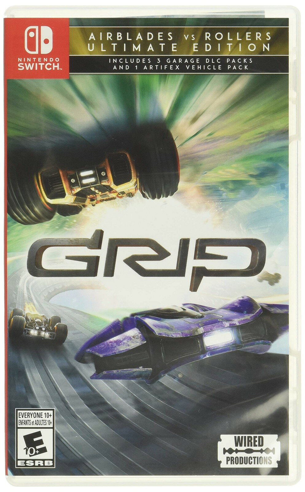 Grip: Combat Racing - Rollers Vs Airblades Ultimate Edition - Nintendo Switch 北米版 Switch ニンテンドースイッチ 海外版ソフト