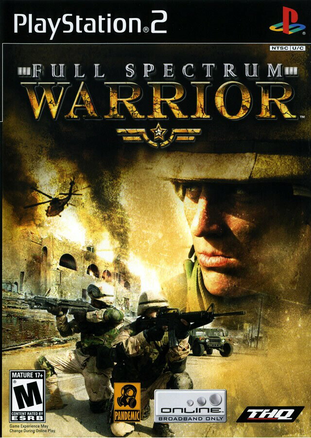 Full Spectrum Warrior PS2, (Brand New Factory Sealed US Version) 北米版 PS2 プレイステーション2 海外版ソフト