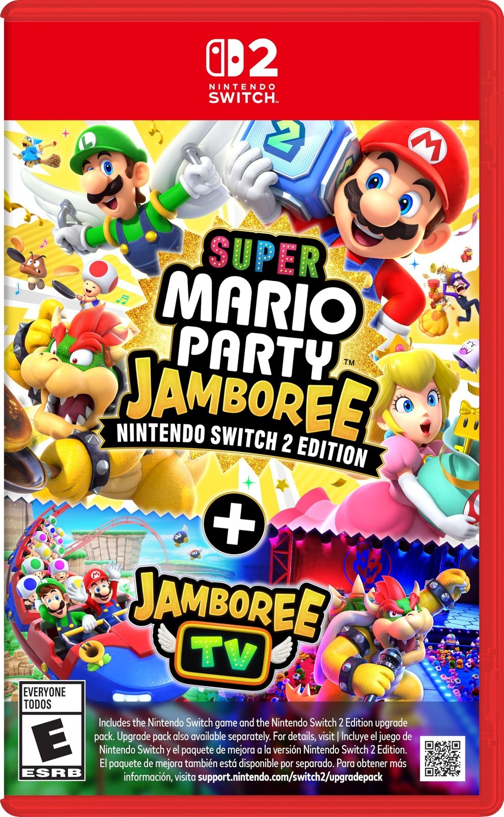 Super Mario Party Jamboree + Jamboree Tv - Nintendo Switch 2 北米版 Switch ニンテンドースイッチ 海外版ソフト