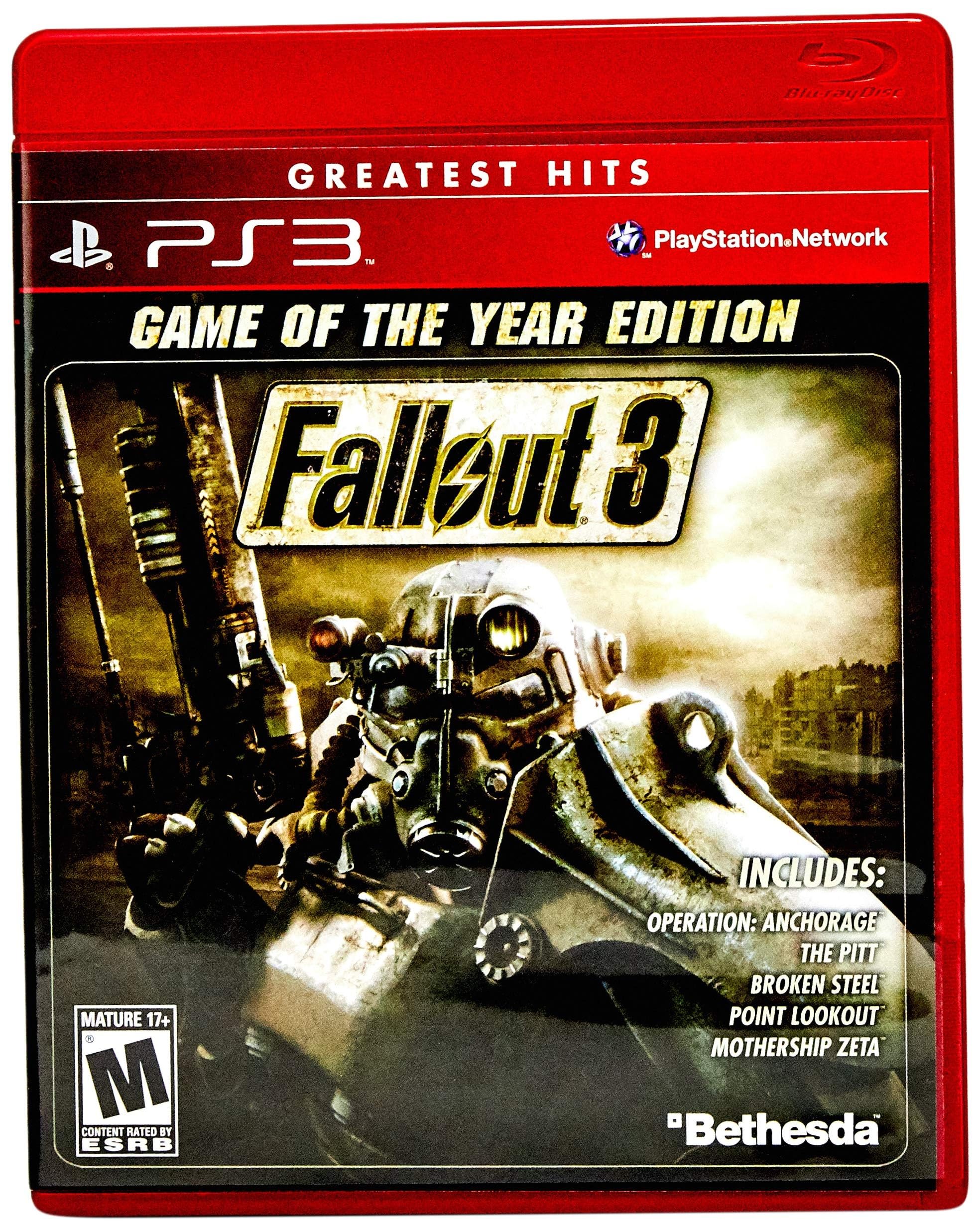 Fallout 3 - PlayStation 3 Game of the Year Edition 北米版 PS3 プレイステーション3 海外版ソフト
