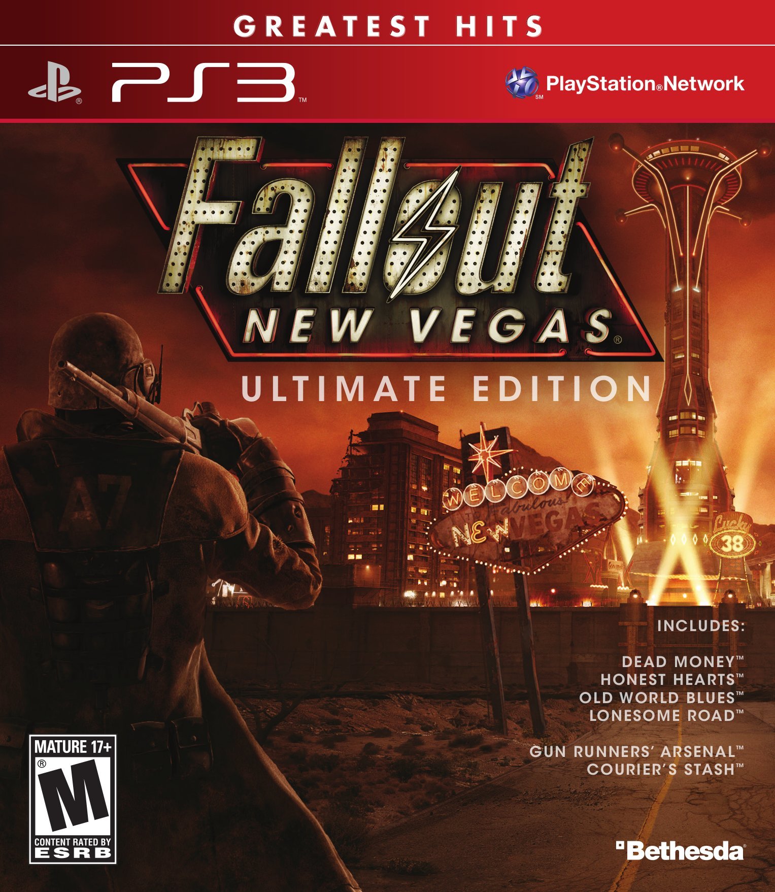 PRODUCT DETAILS 【商品情報】・商品名：Fallout: New Vegas - Playstation 3 Ultimate Edition・対応機種：PlayStation 3（PS3）・仕様：北米版（NTSC-U/C）・言語：英語【コンディション】・海外直輸入品です。・パッケージに輸送によるスレ・小傷がある場合があります。 ■ 北米版ゲームについてのご注意（必ずお読みください） 【北米版 ゲームについてのご注意】こちらの商品は、北米版（海外仕様）のゲームソフトです。・PS3のゲームディスクはリージョンフリーのため、日本国内のPS3本体でもプレイいただけます。・ゲーム内の表示および音声は英語です。日本語には対応しておりません。・追加コンテンツ（DLC）やオンライン機能のご利用には、北米（海外）アカウントが必要となる場合があります。・一部のタイトルでは、お手持ちの本体・環境により正常に動作しない場合があります。・海外版であることを理由とした返品・交換はお受けできません。 ■ ご注意 ・掲載画像は実物に近い色味になるよう調整しておりますが、ご利用の環境により差異が生じる場合があります。・複数店舗で在庫を共有しているため、ご注文後に在庫切れとなる場合がございます。・海外倉庫からのお取り寄せのため、発送までに数日〜2〜3週間程度かかる場合があります。 ■ 納期についてお届けの目安を必ずご確認ください。 ご注意 海外からの輸入品となります。海外輸送のため、外箱に軽微なスレ等がある場合がございますが、商品本体には影響ございません。 ※在庫状況は仕入先の在庫情報をもとに出来る限り正確に表示しておりますが、取寄せ商品のため、タイミングによりご注文後に欠品・キャンセルとなる場合がございます。