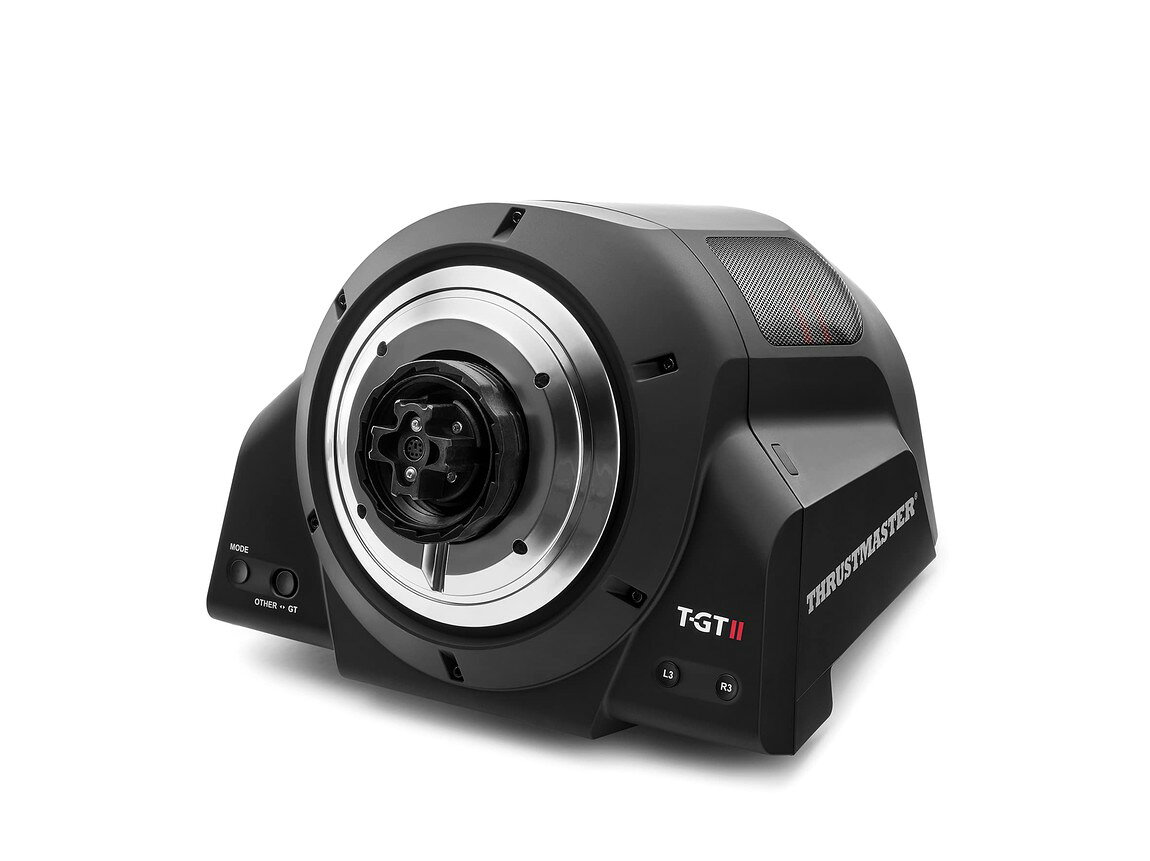 PRODUCT DETAILS スラストマスター T-GT II サーボベース レーシングホイールベース ハンドルコントローラー PS5 PS4 PC対応【商品仕様】・ アイテム種別：レーシングホイールサーボベース・ シリーズ：T-GT II・ モーター：40Wブラシレスモーター・ 対応機種：PlayStation 5、PlayStation 4、PC・ 技術規格：欧州自動車産業（AEC-Q）準拠コンポーネント採用・ 付属品：T-TURBO電源、クイックリリース固定システム【特徴】・ 40Wの次世代ブラシレスモーターを搭載し、高いトルク容量と応答性に優れたフォースフィードバックを実現。・ T-DCC、T-RTF、T-LIN、T-DFBなど、車両の挙動を再現するための独自のリアルタイム計算・シミュレーション技術を複数搭載。・ 非接触磁気センサー技術（H.E.A.R.T）を採用し、可動部の摩耗を抑えながら高い精度を維持。・ スラストマスター製の交換用ステアリングホイール（別売）と互換性があり、用途に合わせてカスタマイズが可能。・ 効率的な冷却と静音性を両立するためのT-M.C.E.冷却システムを内蔵。 ■ 商品について 海外輸入品（説明書は英語表記の場合あり） ■ ご注意 ・掲載画像は実物に近い色味になるよう調整しておりますが、ご利用の環境により差異が生じる場合があります。・複数店舗で在庫を共有しているため、ご注文後に在庫切れとなる場合がございます。 ■ 納期について お届けの目安を必ずご確認ください。 海外正規ルート仕入れ品 海外ブランド ▼ 海外正規ブランド店 正規代理店 ▼ 当 店 ※本商品は並行輸入品です 製造元は正規品と同一のブランド・メーカーです。当店では海外正規ルートより仕入れた商品を取り扱っております。流通ルートが異なるのみで、商品自体に違いはございません。 ── 当店の商品について ── 正規品のみ取り扱い 海外正規店・正規代理店から商品を直接仕入れ、国内に輸入して販売しております。 日本未入荷・海外限定モデルも多数 日本未入荷・海外限定モデルも多数取り扱っております。サイズ・カラー違いや海外限定で販売された製品など、日本では手に入りにくいアイテムをお届けいたします。 お求めやすい価格の理由 海外市場での価格差や流通ルートの違いにより、国内販売価格よりお求めやすくなっております。品質はそのままに、よりお手頃な価格でお届けいたします。 安心保証 ご使用前に万が一、製品に不具合がございました場合は、交換または商品代金のご返金にて対応させていただきます。商品到着後5日以内にご連絡ください。 ご注意 海外からの輸入品となります。海外輸送のため、外箱に軽微なスレ等がある場合がございますが、商品本体には影響ございません。 ※在庫状況は仕入先の在庫情報をもとに出来る限り正確に表示しておりますが、取寄せ商品のため、タイミングによりご注文後に欠品・キャンセルとなる場合がございます。 お探しの商品がございましたら、お気軽にご相談ください。