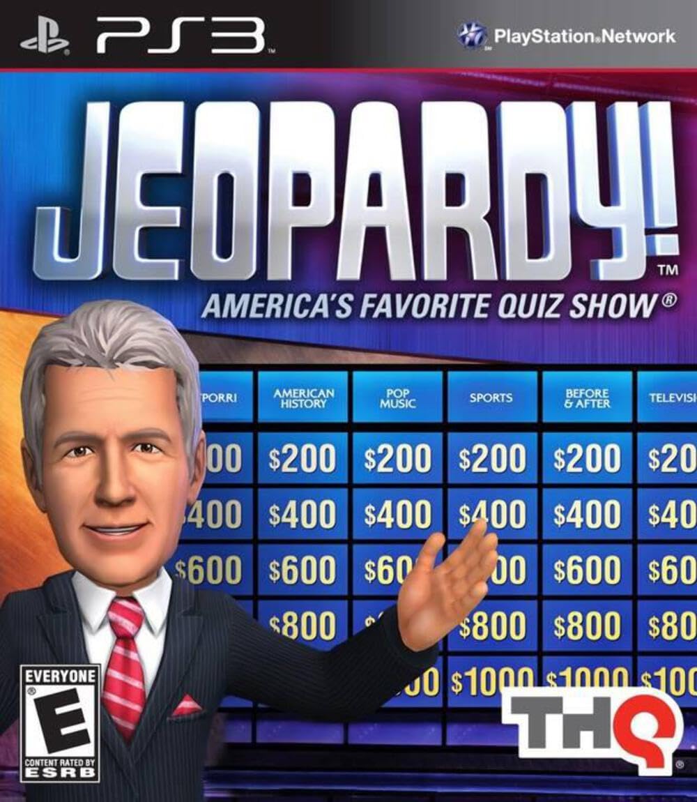 Jeopardy - Playstation 3 北米版 PS3 プレイステーション3 海外版ソフト