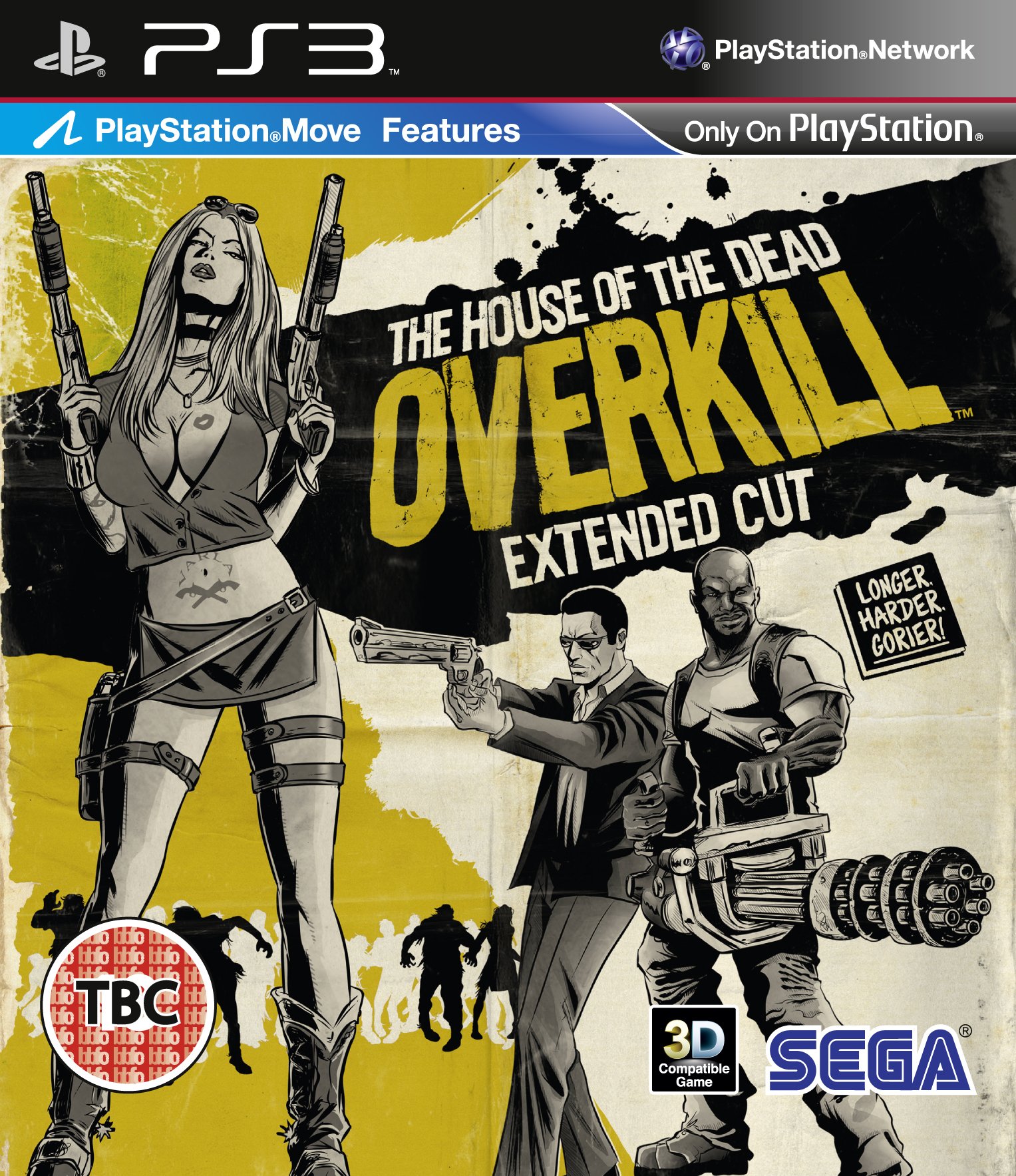 House of the Dead: Overkill - Extended Cut (PS3) 北米版 PS3 プレイステーション3 海外版ソフト