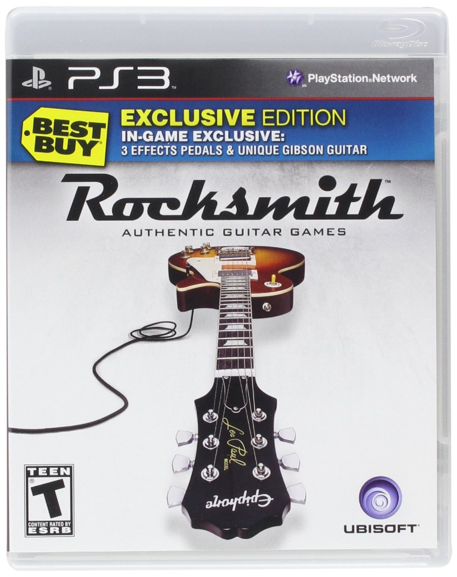 Rocksmith Exclusive Edition 北米版 PS3 プレイステーション3 海外版ソフト