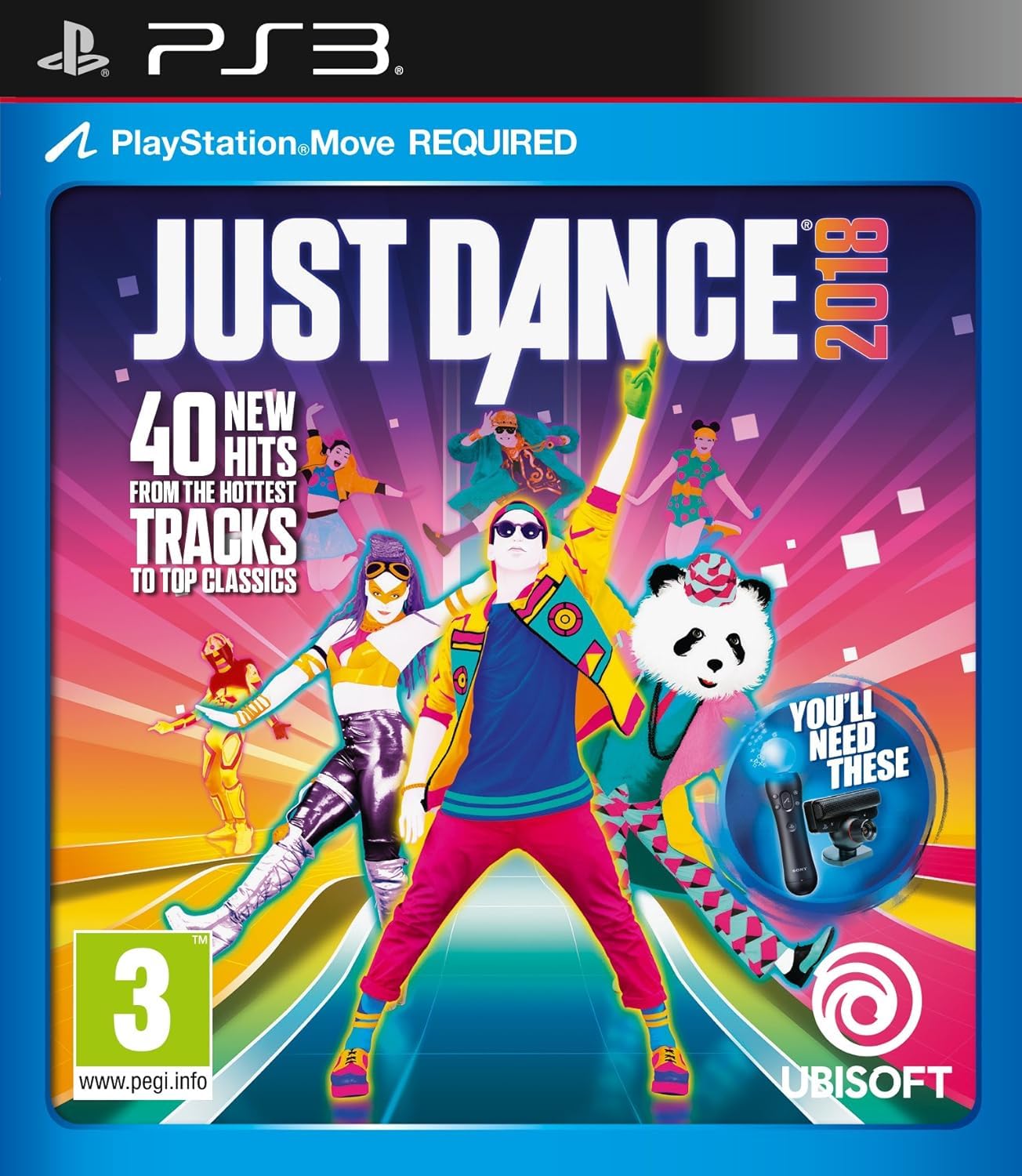 Just Dance 2018 (PS3) 北米版 PS3 プレイステーション3 海外版ソフト