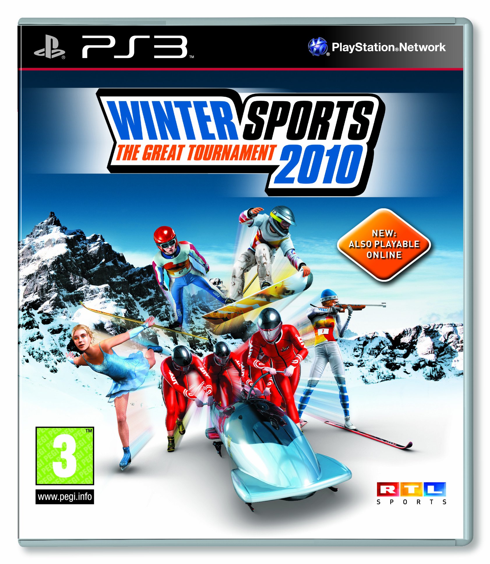 Winter Sports 2010: The Great Tournament (PS3) 北米版 PS3 プレイステーション3 海外版ソフト