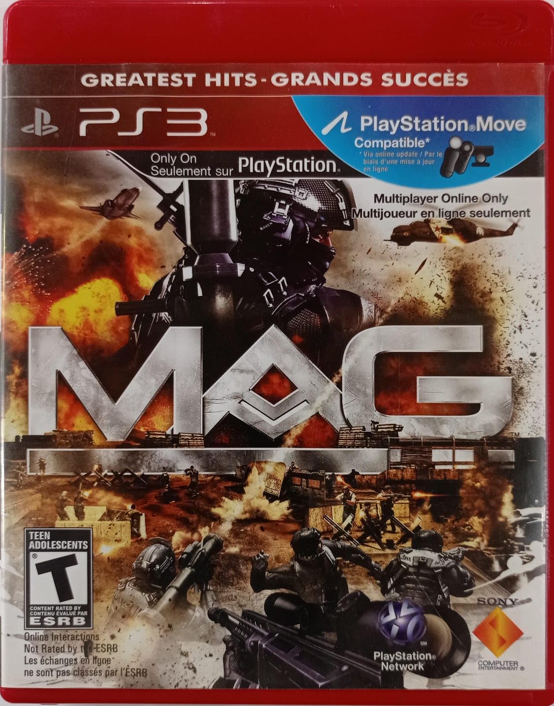 Mag Online Only 北米版 PS3 プレイステーション3 海外版ソフト