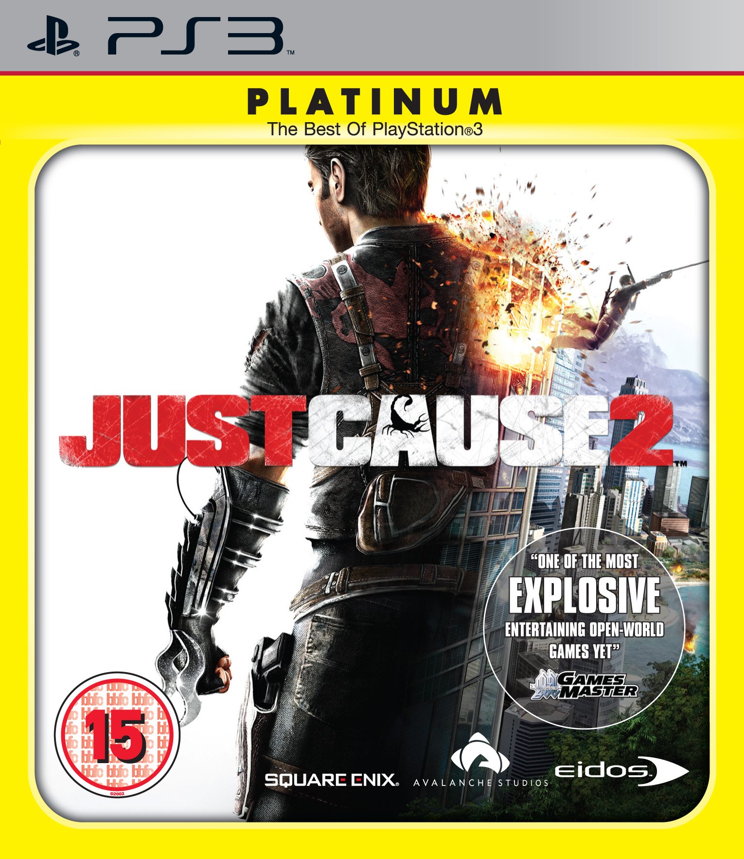 Just Cause 2 - Platinum (PS3) 北米版 PS3 プレイステーション3 海外版ソフト