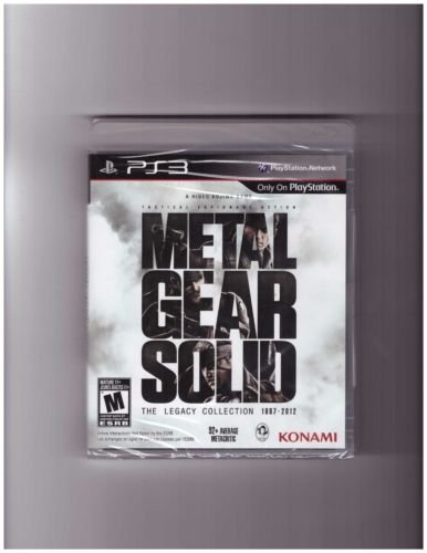 Metal Gear Solid: The Legacy Collection (Playstation 3 PS3, 10 Games in One) NEW 北米版 PS3 プレイステーション3 海外版ソフト