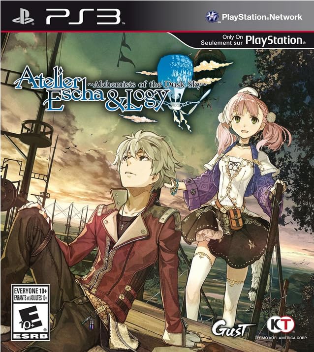 PRODUCT DETAILS 【商品情報】・商品名：Atelier Escha and Logy: Alchemist of the Dusk Sky - For Playstation 3・対応機種：PlayStation 3（PS3）・仕様：北米版（NTSC-U/C）・言語：英語【コンディション】・海外直輸入品です。・パッケージに輸送によるスレ・小傷がある場合があります。 ■ 北米版ゲームについてのご注意（必ずお読みください） 【北米版 ゲームについてのご注意】こちらの商品は、北米版（海外仕様）のゲームソフトです。・PS3のゲームディスクはリージョンフリーのため、日本国内のPS3本体でもプレイいただけます。・ゲーム内の表示および音声は英語です。日本語には対応しておりません。・追加コンテンツ（DLC）やオンライン機能のご利用には、北米（海外）アカウントが必要となる場合があります。・一部のタイトルでは、お手持ちの本体・環境により正常に動作しない場合があります。・海外版であることを理由とした返品・交換はお受けできません。 ■ ご注意 ・掲載画像は実物に近い色味になるよう調整しておりますが、ご利用の環境により差異が生じる場合があります。・複数店舗で在庫を共有しているため、ご注文後に在庫切れとなる場合がございます。・海外倉庫からのお取り寄せのため、発送までに数日〜2〜3週間程度かかる場合があります。 ■ 納期についてお届けの目安を必ずご確認ください。 ご注意 海外からの輸入品となります。海外輸送のため、外箱に軽微なスレ等がある場合がございますが、商品本体には影響ございません。 ※在庫状況は仕入先の在庫情報をもとに出来る限り正確に表示しておりますが、取寄せ商品のため、タイミングによりご注文後に欠品・キャンセルとなる場合がございます。