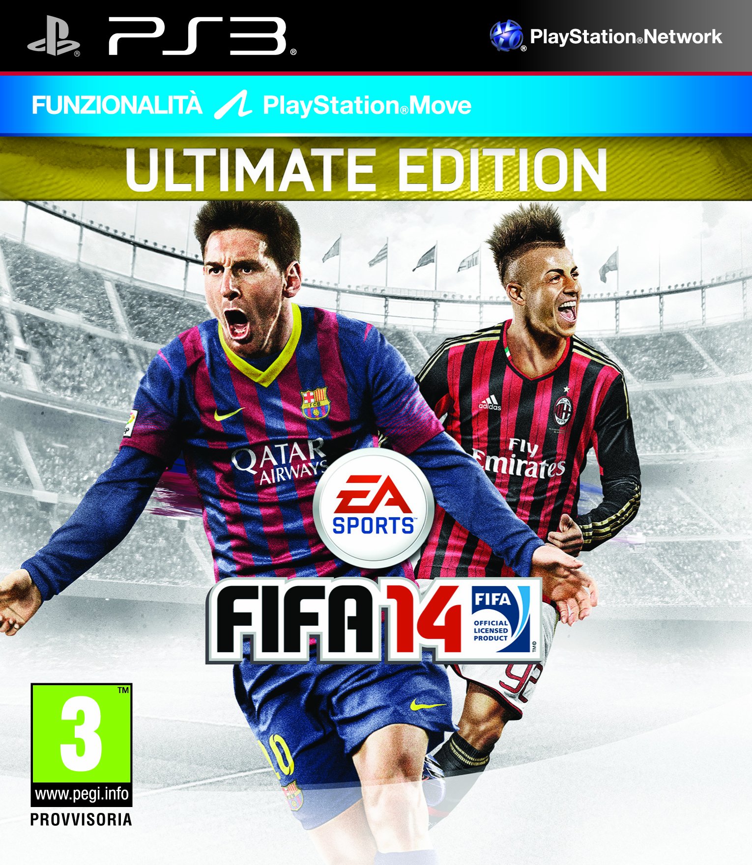 SONY FIFA 14 ULTIMATE EDITION PS3 北米版 PS3 プレイステーション3 海外版ソフト