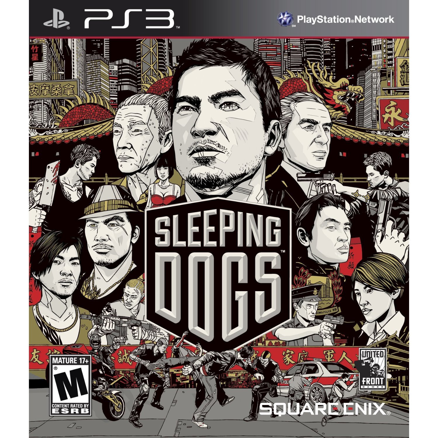 SONY SLEEPING DOGS PS3 北米版 PS3 プレイステーション3 海外版ソフト