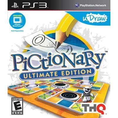 Exclusive uDraw Pictionary PS3 By THQ 北米版 PS3 プレイステーション3 海外版ソフト