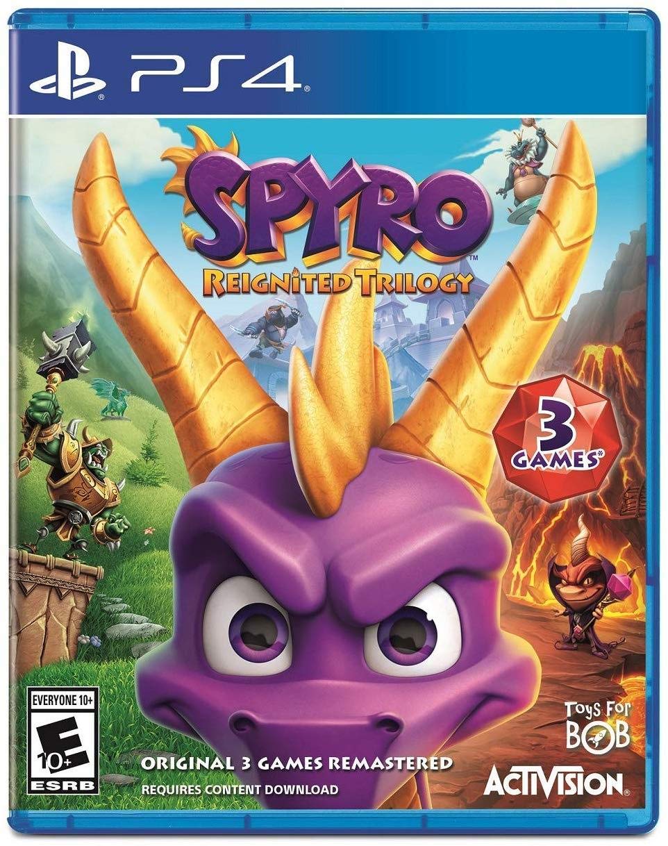 Spyro Reignited Trilogy - PlayStation 4 北米版 PS4 プレイステーション4 海外版ソフト