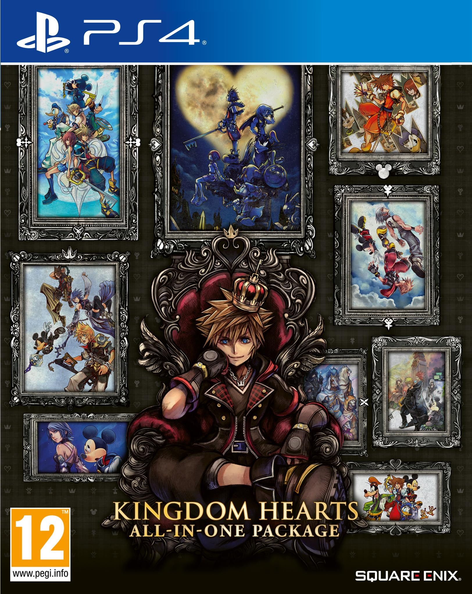 PRODUCT DETAILS 【商品情報】・商品名：Kingdom Hearts All in One Package (PlayStation 4)・対応機種：PlayStation 4（PS4）・仕様：北米版（NTSC-U/C）・言語：英語【コンディション】・海外直輸入品です。・パッケージに輸送によるスレ・小傷がある場合があります。 ■ 北米版ゲームについてのご注意（必ずお読みください） 【北米版 ゲームについてのご注意】こちらの商品は、北米版（海外仕様）のゲームソフトです。・PS4のゲームディスクはリージョンフリーのため、日本国内のPS4本体でもプレイいただけます。・ゲーム内の表示および音声は英語です。日本語には対応しておりません。・追加コンテンツ（DLC）やオンライン機能のご利用には、北米（海外）アカウントが必要となる場合があります。・一部のタイトルでは、お手持ちの本体・環境により正常に動作しない場合があります。・海外版であることを理由とした返品・交換はお受けできません。 ■ ご注意 ・掲載画像は実物に近い色味になるよう調整しておりますが、ご利用の環境により差異が生じる場合があります。・複数店舗で在庫を共有しているため、ご注文後に在庫切れとなる場合がございます。・海外倉庫からのお取り寄せのため、発送までに数日〜2〜3週間程度かかる場合があります。 ■ 納期についてお届けの目安を必ずご確認ください。 ご注意 海外からの輸入品となります。海外輸送のため、外箱に軽微なスレ等がある場合がございますが、商品本体には影響ございません。 ※在庫状況は仕入先の在庫情報をもとに出来る限り正確に表示しておりますが、取寄せ商品のため、タイミングによりご注文後に欠品・キャンセルとなる場合がございます。