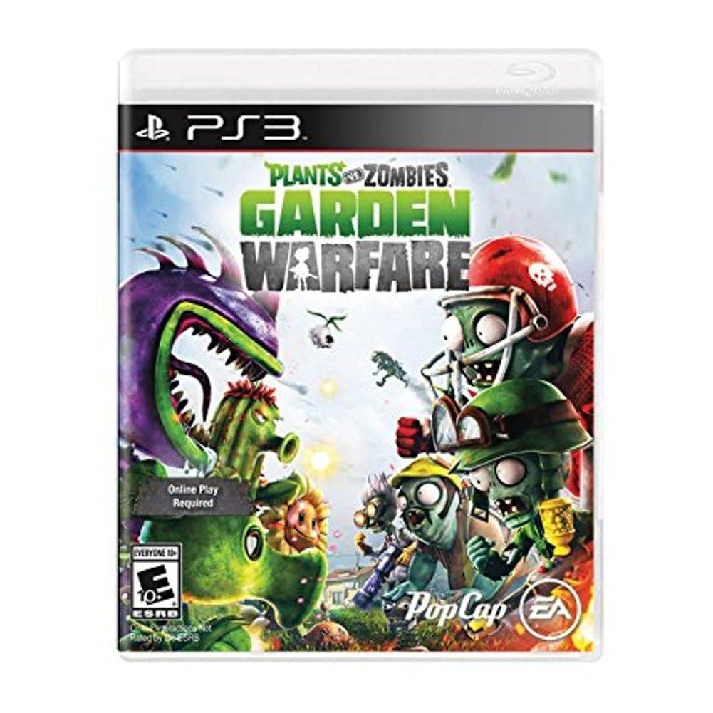 PRODUCT DETAILS 【商品情報】・商品名：Plants vs Zombies Garden Warfare(Online Play Required) - PlayStation 3・対応機種：PlayStation 3（PS3）・仕様：北米版（NTSC-U/C）・言語：英語【コンディション】・海外直輸入品です。・パッケージに輸送によるスレ・小傷がある場合があります。 ■ 北米版ゲームについてのご注意（必ずお読みください） 【北米版 ゲームについてのご注意】こちらの商品は、北米版（海外仕様）のゲームソフトです。・PS3のゲームディスクはリージョンフリーのため、日本国内のPS3本体でもプレイいただけます。・ゲーム内の表示および音声は英語です。日本語には対応しておりません。・追加コンテンツ（DLC）やオンライン機能のご利用には、北米（海外）アカウントが必要となる場合があります。・一部のタイトルでは、お手持ちの本体・環境により正常に動作しない場合があります。・海外版であることを理由とした返品・交換はお受けできません。 ■ ご注意 ・掲載画像は実物に近い色味になるよう調整しておりますが、ご利用の環境により差異が生じる場合があります。・複数店舗で在庫を共有しているため、ご注文後に在庫切れとなる場合がございます。・海外倉庫からのお取り寄せのため、発送までに数日〜2〜3週間程度かかる場合があります。 ■ 納期についてお届けの目安を必ずご確認ください。 ご注意 海外からの輸入品となります。海外輸送のため、外箱に軽微なスレ等がある場合がございますが、商品本体には影響ございません。 ※在庫状況は仕入先の在庫情報をもとに出来る限り正確に表示しておりますが、取寄せ商品のため、タイミングによりご注文後に欠品・キャンセルとなる場合がございます。