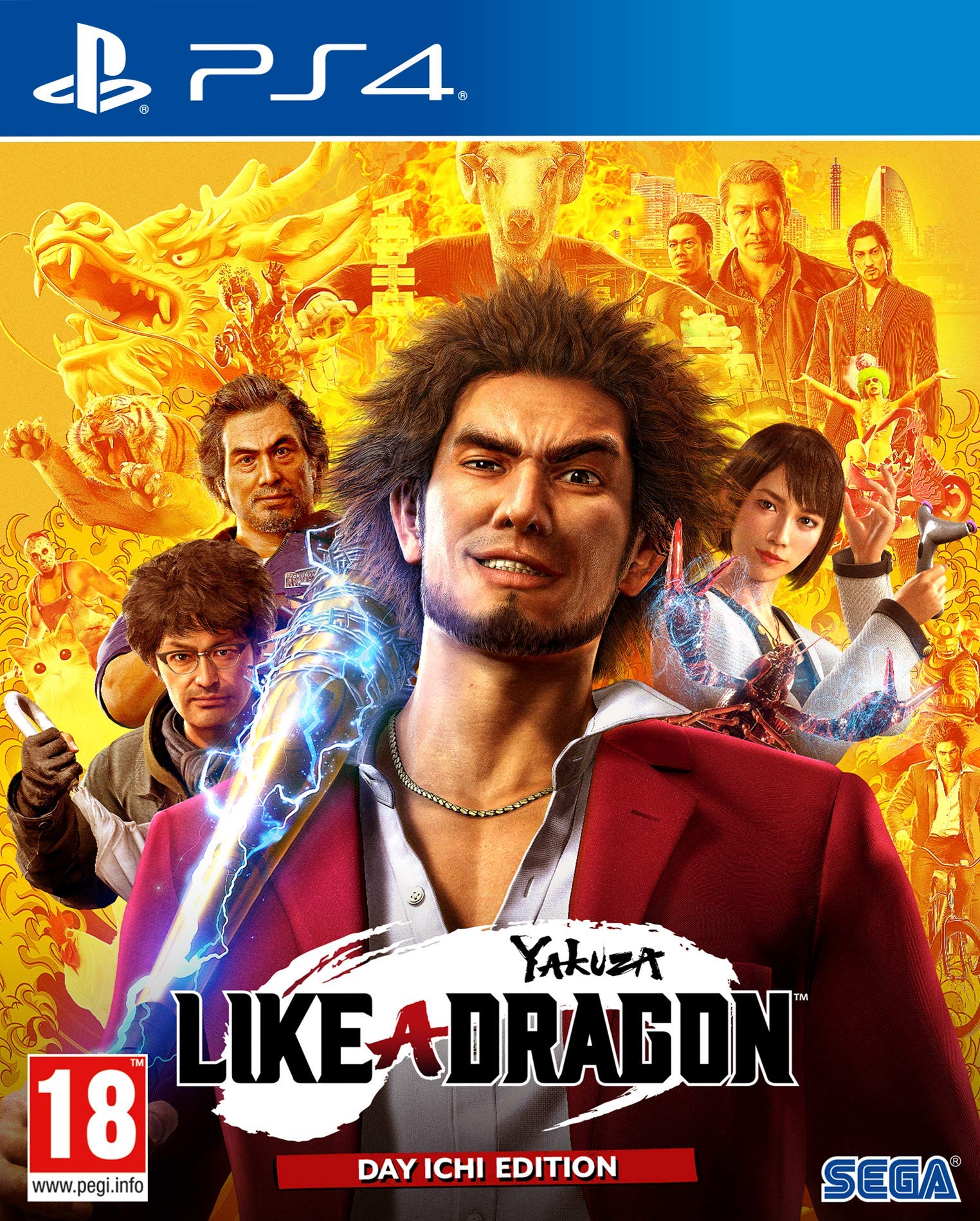 PRODUCT DETAILS 【商品情報】・商品名：Yakuza: Like a Dragon Day Ichi Steelbook Edition (PS4)・対応機種：PlayStation 4（PS4）・仕様：北米版（NTSC-U/C）・言語：英語【コンディション】・海外直輸入品です。・パッケージに輸送によるスレ・小傷がある場合があります。 ■ 北米版ゲームについてのご注意（必ずお読みください） 【北米版 ゲームについてのご注意】こちらの商品は、北米版（海外仕様）のゲームソフトです。・PS4のゲームディスクはリージョンフリーのため、日本国内のPS4本体でもプレイいただけます。・ゲーム内の表示および音声は英語です。日本語には対応しておりません。・追加コンテンツ（DLC）やオンライン機能のご利用には、北米（海外）アカウントが必要となる場合があります。・一部のタイトルでは、お手持ちの本体・環境により正常に動作しない場合があります。・海外版であることを理由とした返品・交換はお受けできません。 ■ ご注意 ・掲載画像は実物に近い色味になるよう調整しておりますが、ご利用の環境により差異が生じる場合があります。・複数店舗で在庫を共有しているため、ご注文後に在庫切れとなる場合がございます。・海外倉庫からのお取り寄せのため、発送までに数日〜2〜3週間程度かかる場合があります。 ■ 納期についてお届けの目安を必ずご確認ください。 ご注意 海外からの輸入品となります。海外輸送のため、外箱に軽微なスレ等がある場合がございますが、商品本体には影響ございません。 ※在庫状況は仕入先の在庫情報をもとに出来る限り正確に表示しておりますが、取寄せ商品のため、タイミングによりご注文後に欠品・キャンセルとなる場合がございます。