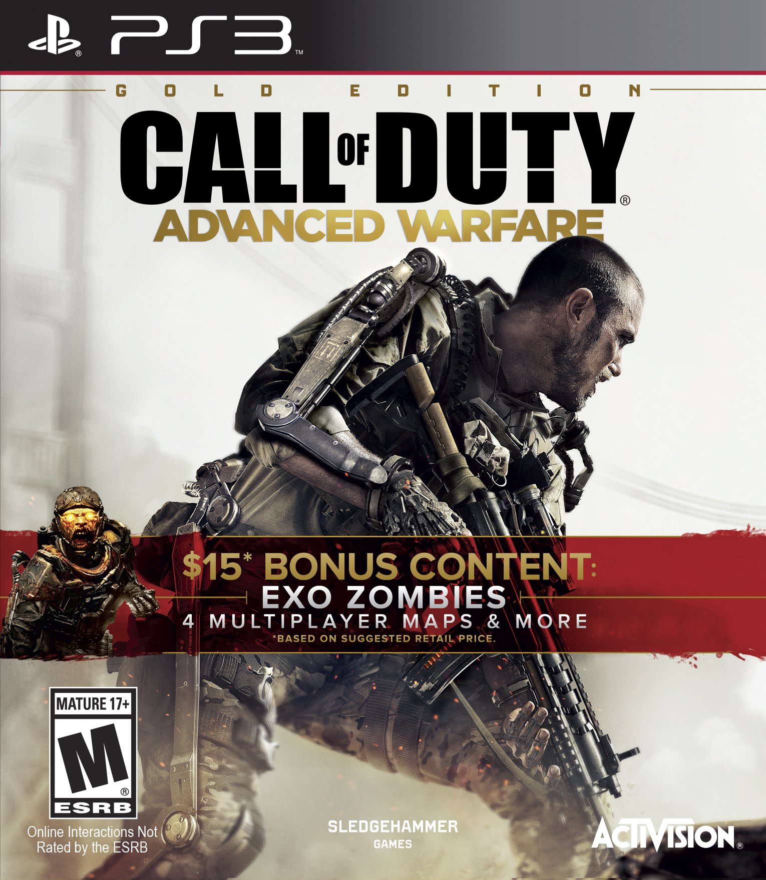 Call of Duty: Advanced Warfare (Gold Edition) - PlayStation 3 北米版 PS3 プレイステーション3 海外版ソフト