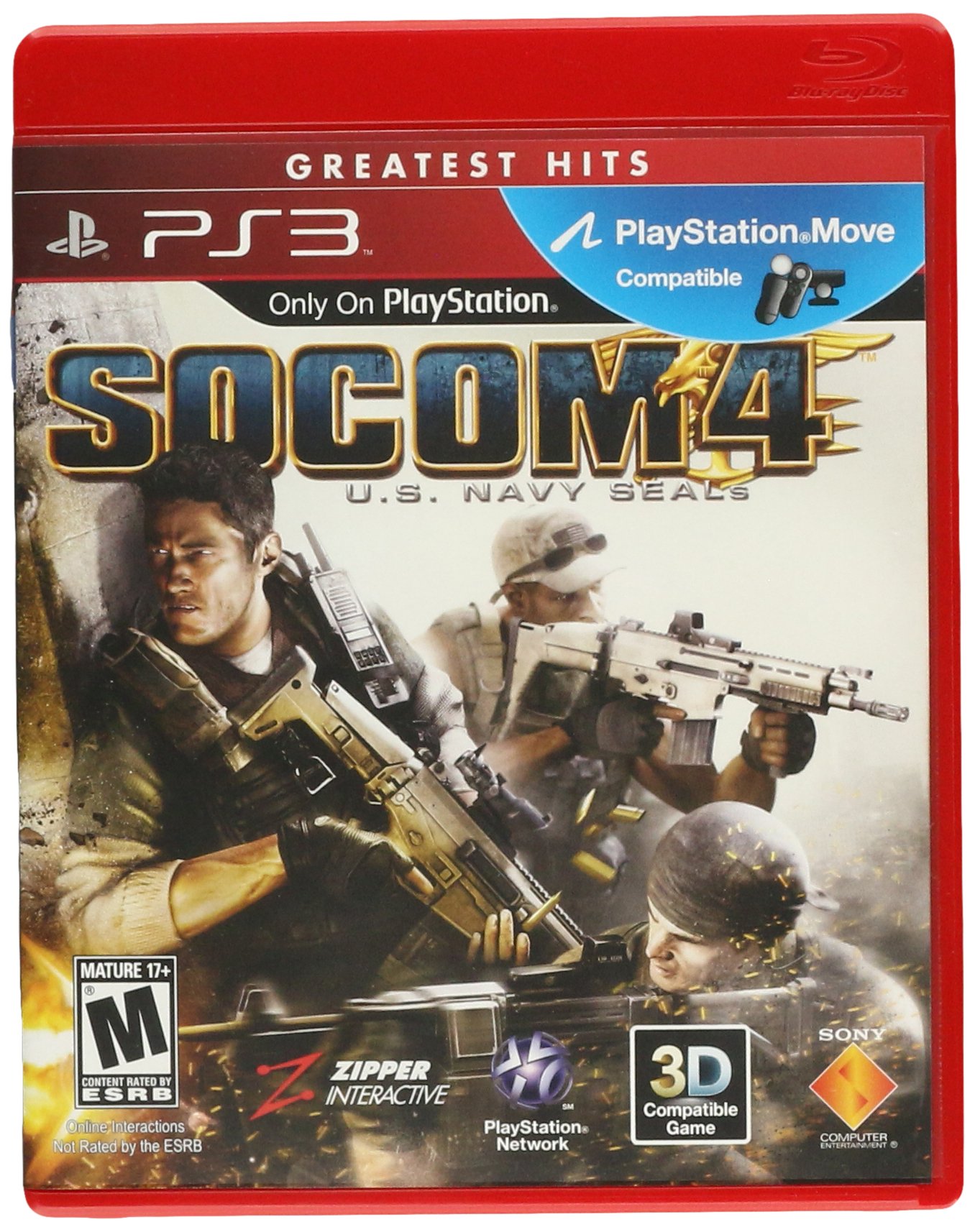 PRODUCT DETAILS 【商品情報】・商品名：SOCOM 4: U.S. Navy Seals - Playstation 3・対応機種：PlayStation 3（PS3）・仕様：北米版（NTSC-U/C）・言語：英語【コンディション】・海外直輸入品です。・パッケージに輸送によるスレ・小傷がある場合があります。 ■ 北米版ゲームについてのご注意（必ずお読みください） 【北米版 ゲームについてのご注意】こちらの商品は、北米版（海外仕様）のゲームソフトです。・PS3のゲームディスクはリージョンフリーのため、日本国内のPS3本体でもプレイいただけます。・ゲーム内の表示および音声は英語です。日本語には対応しておりません。・追加コンテンツ（DLC）やオンライン機能のご利用には、北米（海外）アカウントが必要となる場合があります。・一部のタイトルでは、お手持ちの本体・環境により正常に動作しない場合があります。・海外版であることを理由とした返品・交換はお受けできません。 ■ ご注意 ・掲載画像は実物に近い色味になるよう調整しておりますが、ご利用の環境により差異が生じる場合があります。・複数店舗で在庫を共有しているため、ご注文後に在庫切れとなる場合がございます。・海外倉庫からのお取り寄せのため、発送までに数日〜2〜3週間程度かかる場合があります。 ■ 納期についてお届けの目安を必ずご確認ください。 ご注意 海外からの輸入品となります。海外輸送のため、外箱に軽微なスレ等がある場合がございますが、商品本体には影響ございません。 ※在庫状況は仕入先の在庫情報をもとに出来る限り正確に表示しておりますが、取寄せ商品のため、タイミングによりご注文後に欠品・キャンセルとなる場合がございます。