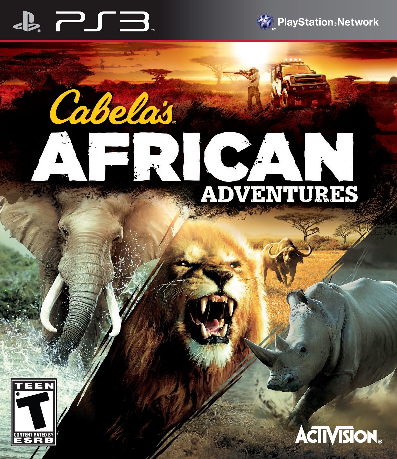 Cabela's African Adventures - PlayStation 3 北米版 PS3 プレイステーション3 海外版ソフト