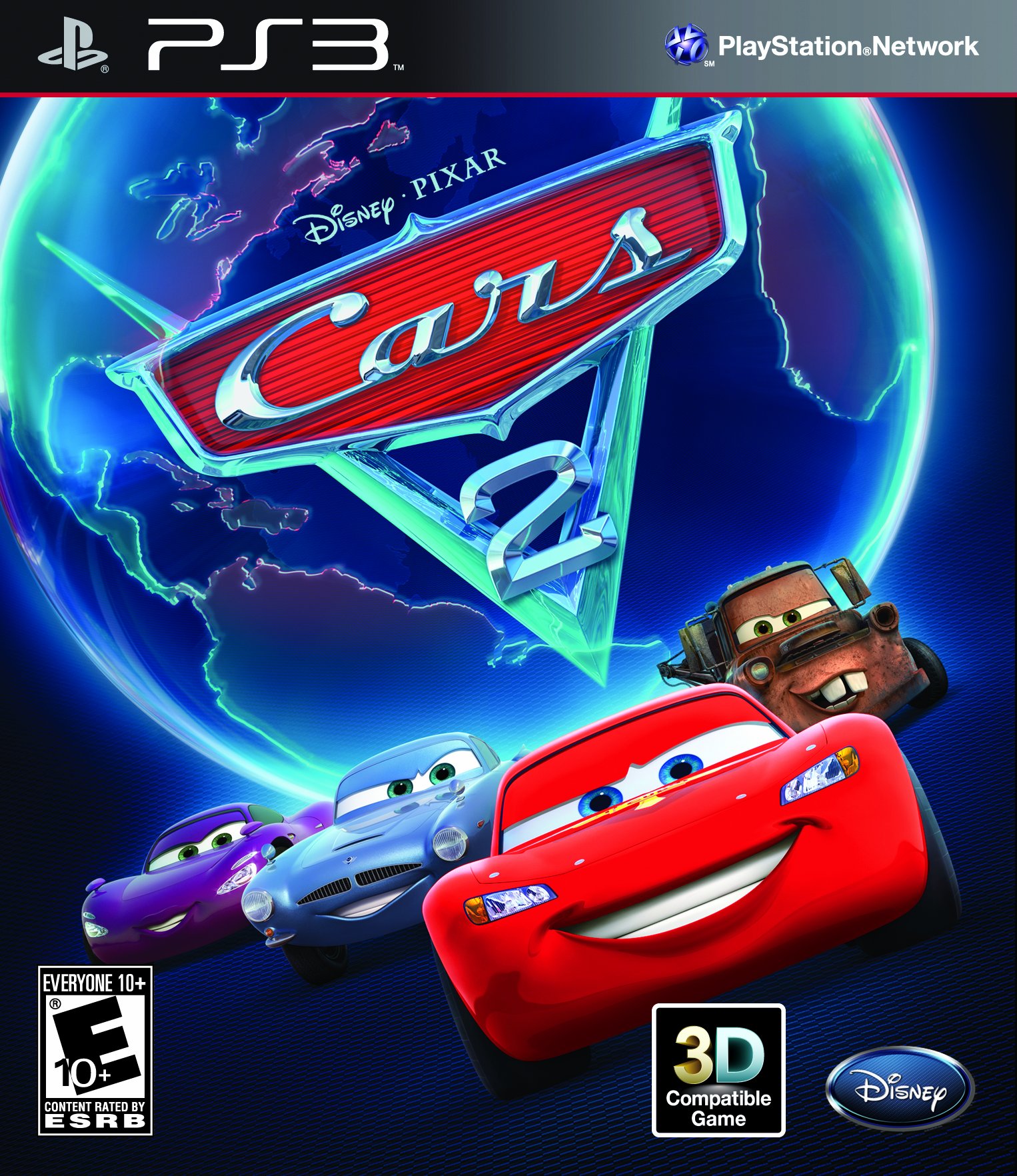 CARS 北米版 PS3 プレイステーション3 海外版ソフト