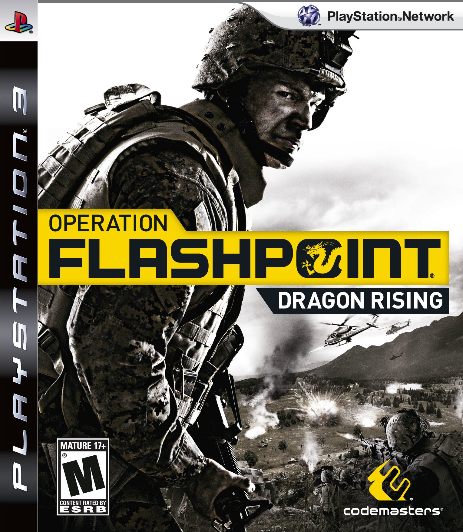 PRODUCT DETAILS 【商品情報】・商品名：Operation Flashpoint: Dragon Rising - Playstation 3・対応機種：PlayStation 3（PS3）・仕様：北米版（NTSC-U/C）・言語：英語【コンディション】・海外直輸入品です。・パッケージに輸送によるスレ・小傷がある場合があります。 ■ 北米版ゲームについてのご注意（必ずお読みください） 【北米版 ゲームについてのご注意】こちらの商品は、北米版（海外仕様）のゲームソフトです。・PS3のゲームディスクはリージョンフリーのため、日本国内のPS3本体でもプレイいただけます。・ゲーム内の表示および音声は英語です。日本語には対応しておりません。・追加コンテンツ（DLC）やオンライン機能のご利用には、北米（海外）アカウントが必要となる場合があります。・一部のタイトルでは、お手持ちの本体・環境により正常に動作しない場合があります。・海外版であることを理由とした返品・交換はお受けできません。 ■ ご注意 ・掲載画像は実物に近い色味になるよう調整しておりますが、ご利用の環境により差異が生じる場合があります。・複数店舗で在庫を共有しているため、ご注文後に在庫切れとなる場合がございます。・海外倉庫からのお取り寄せのため、発送までに数日〜2〜3週間程度かかる場合があります。 ■ 納期についてお届けの目安を必ずご確認ください。 ご注意 海外からの輸入品となります。海外輸送のため、外箱に軽微なスレ等がある場合がございますが、商品本体には影響ございません。 ※在庫状況は仕入先の在庫情報をもとに出来る限り正確に表示しておりますが、取寄せ商品のため、タイミングによりご注文後に欠品・キャンセルとなる場合がございます。