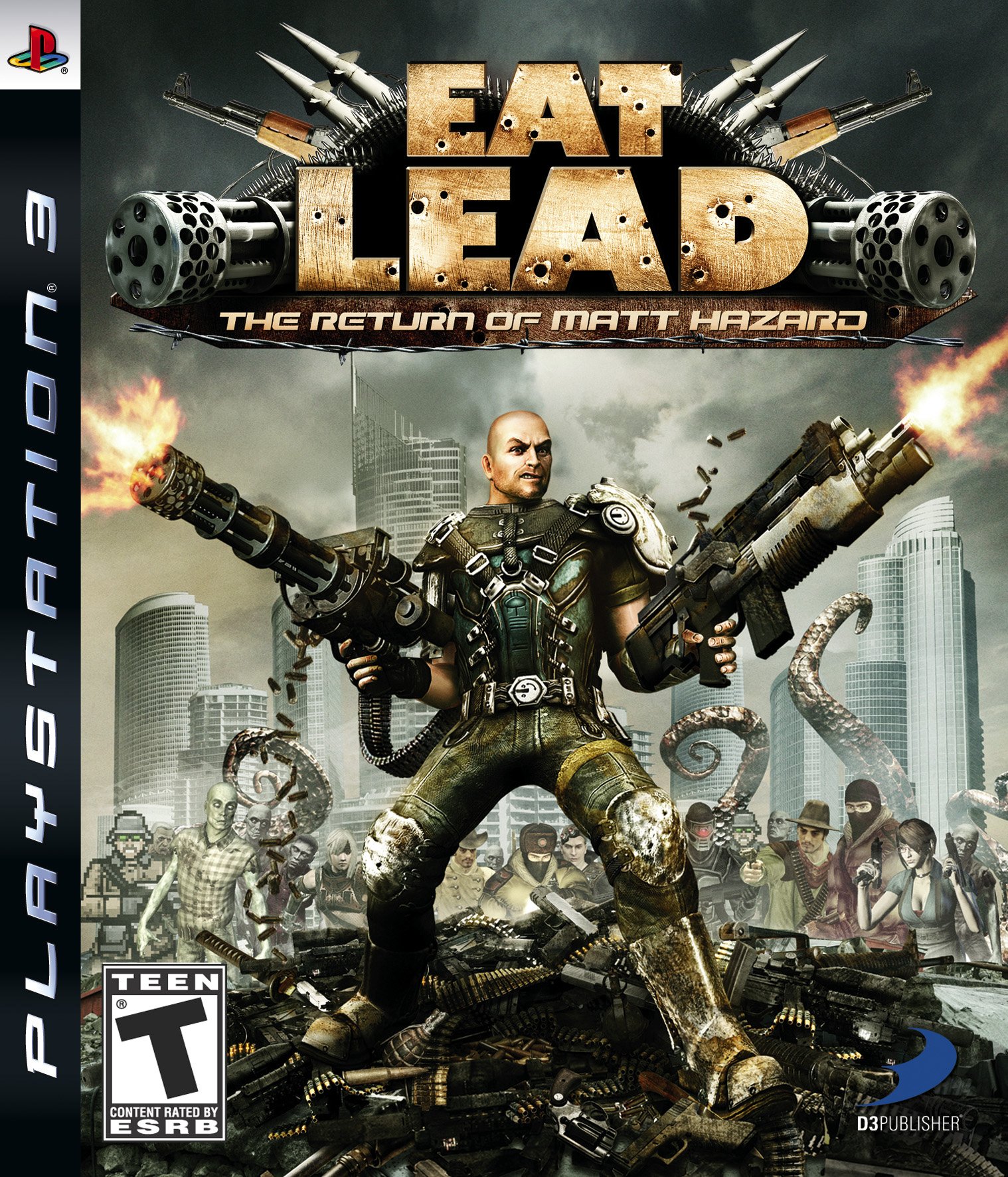 Eat Lead: The Return of Matt Hazard 北米版 PS3 プレイステーション3 海外版ソフト