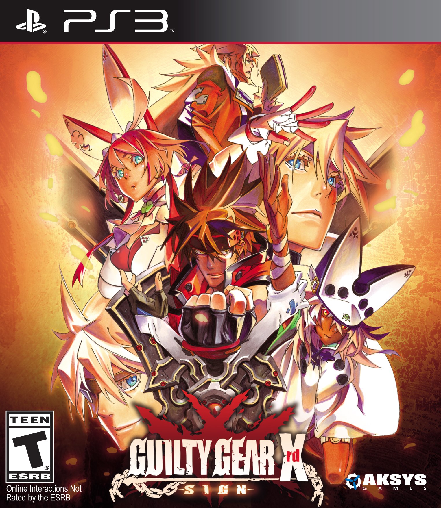 Guilty Gear Xrd - SIGN - PlayStation 3 Standard Edition 北米版 PS3 プレイステーション3 海外版ソフト