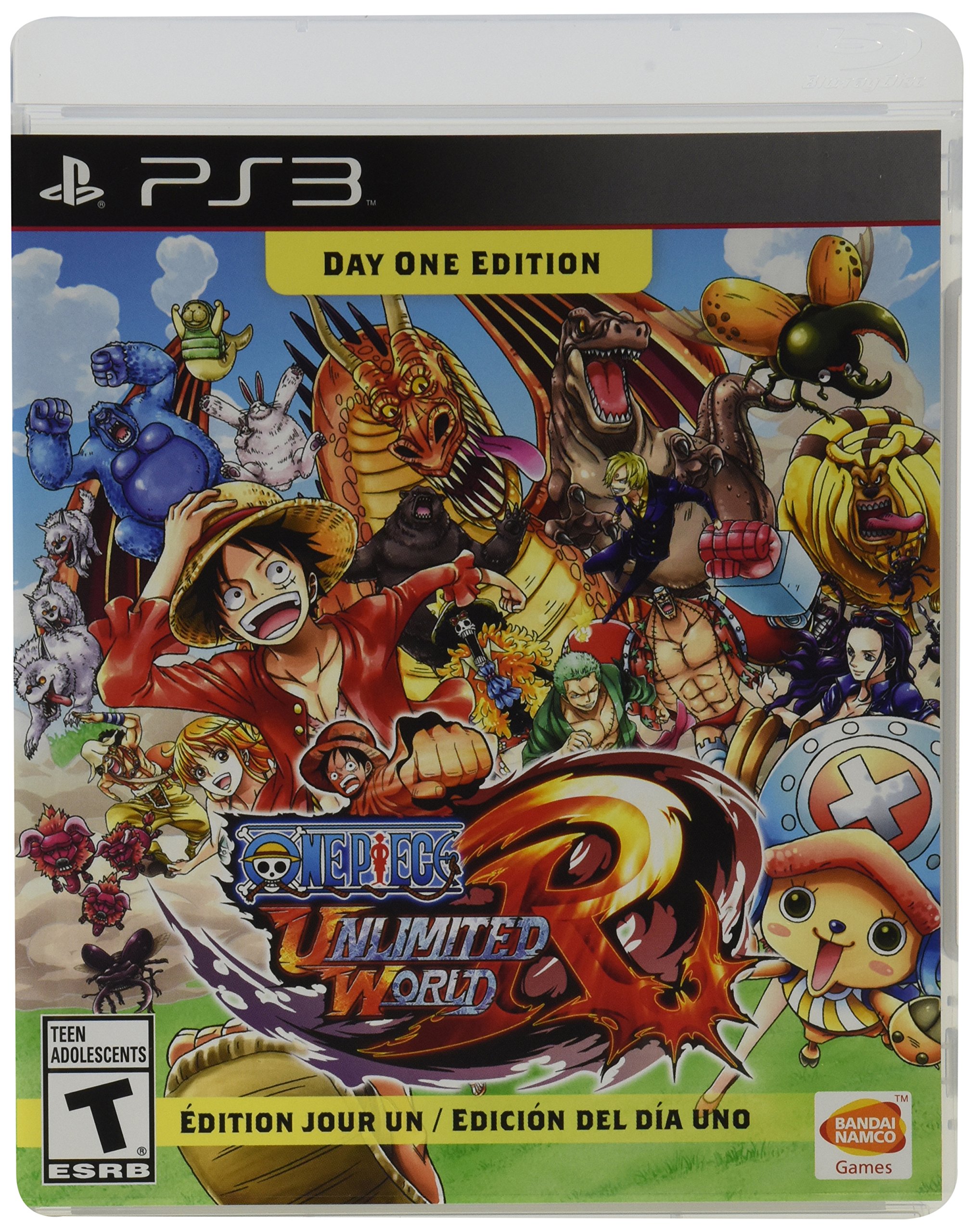 PRODUCT DETAILS 【商品情報】・商品名：One Piece Unlimited World Red: Day 1 Edition - PlayStation 3・対応機種：PlayStation 3（PS3）・仕様：北米版（NTSC-U/C）・言語：英語【コンディション】・海外直輸入品です。・パッケージに輸送によるスレ・小傷がある場合があります。 ■ 北米版ゲームについてのご注意（必ずお読みください） 【北米版 ゲームについてのご注意】こちらの商品は、北米版（海外仕様）のゲームソフトです。・PS3のゲームディスクはリージョンフリーのため、日本国内のPS3本体でもプレイいただけます。・ゲーム内の表示および音声は英語です。日本語には対応しておりません。・追加コンテンツ（DLC）やオンライン機能のご利用には、北米（海外）アカウントが必要となる場合があります。・一部のタイトルでは、お手持ちの本体・環境により正常に動作しない場合があります。・海外版であることを理由とした返品・交換はお受けできません。 ■ ご注意 ・掲載画像は実物に近い色味になるよう調整しておりますが、ご利用の環境により差異が生じる場合があります。・複数店舗で在庫を共有しているため、ご注文後に在庫切れとなる場合がございます。・海外倉庫からのお取り寄せのため、発送までに数日〜2〜3週間程度かかる場合があります。 ■ 納期についてお届けの目安を必ずご確認ください。 ご注意 海外からの輸入品となります。海外輸送のため、外箱に軽微なスレ等がある場合がございますが、商品本体には影響ございません。 ※在庫状況は仕入先の在庫情報をもとに出来る限り正確に表示しておりますが、取寄せ商品のため、タイミングによりご注文後に欠品・キャンセルとなる場合がございます。