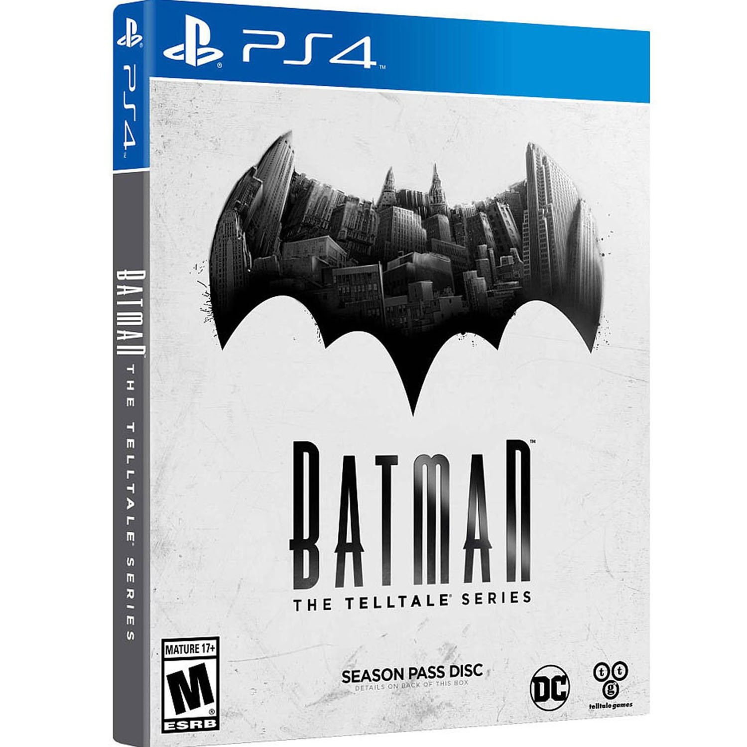PRODUCT DETAILS 【商品情報】・商品名：Batman: The Telltale Series - PlayStation 4・対応機種：PlayStation 4（PS4）・仕様：北米版（NTSC-U/C）・言語：英語【コンディション】・海外直輸入品です。・パッケージに輸送によるスレ・小傷がある場合があります。 ■ 北米版ゲームについてのご注意（必ずお読みください） 【北米版 ゲームについてのご注意】こちらの商品は、北米版（海外仕様）のゲームソフトです。・PS4のゲームディスクはリージョンフリーのため、日本国内のPS4本体でもプレイいただけます。・ゲーム内の表示および音声は英語です。日本語には対応しておりません。・追加コンテンツ（DLC）やオンライン機能のご利用には、北米（海外）アカウントが必要となる場合があります。・一部のタイトルでは、お手持ちの本体・環境により正常に動作しない場合があります。・海外版であることを理由とした返品・交換はお受けできません。 ■ ご注意 ・掲載画像は実物に近い色味になるよう調整しておりますが、ご利用の環境により差異が生じる場合があります。・複数店舗で在庫を共有しているため、ご注文後に在庫切れとなる場合がございます。・海外倉庫からのお取り寄せのため、発送までに数日〜2〜3週間程度かかる場合があります。 ■ 納期についてお届けの目安を必ずご確認ください。 ご注意 海外からの輸入品となります。海外輸送のため、外箱に軽微なスレ等がある場合がございますが、商品本体には影響ございません。 ※在庫状況は仕入先の在庫情報をもとに出来る限り正確に表示しておりますが、取寄せ商品のため、タイミングによりご注文後に欠品・キャンセルとなる場合がございます。