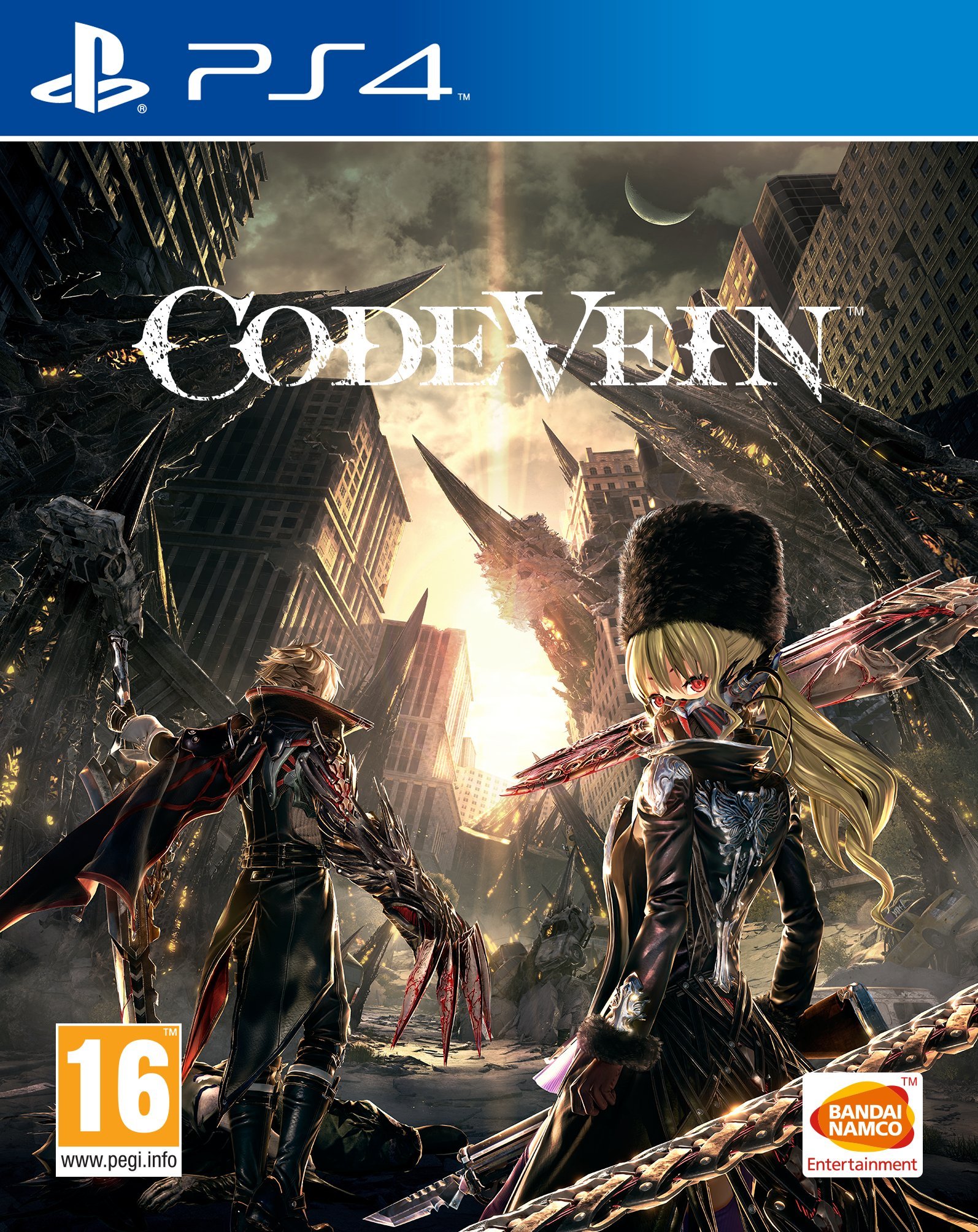 PRODUCT DETAILS 【商品情報】・商品名：Code Vein (PS4)・対応機種：PlayStation 4（PS4）・仕様：北米版（NTSC-U/C）・言語：英語【コンディション】・海外直輸入品です。・パッケージに輸送によるスレ・小傷がある場合があります。 ■ 北米版ゲームについてのご注意（必ずお読みください） 【北米版 ゲームについてのご注意】こちらの商品は、北米版（海外仕様）のゲームソフトです。・PS4のゲームディスクはリージョンフリーのため、日本国内のPS4本体でもプレイいただけます。・ゲーム内の表示および音声は英語です。日本語には対応しておりません。・追加コンテンツ（DLC）やオンライン機能のご利用には、北米（海外）アカウントが必要となる場合があります。・一部のタイトルでは、お手持ちの本体・環境により正常に動作しない場合があります。・海外版であることを理由とした返品・交換はお受けできません。 ■ ご注意 ・掲載画像は実物に近い色味になるよう調整しておりますが、ご利用の環境により差異が生じる場合があります。・複数店舗で在庫を共有しているため、ご注文後に在庫切れとなる場合がございます。・海外倉庫からのお取り寄せのため、発送までに数日〜2〜3週間程度かかる場合があります。 ■ 納期についてお届けの目安を必ずご確認ください。 ご注意 海外からの輸入品となります。海外輸送のため、外箱に軽微なスレ等がある場合がございますが、商品本体には影響ございません。 ※在庫状況は仕入先の在庫情報をもとに出来る限り正確に表示しておりますが、取寄せ商品のため、タイミングによりご注文後に欠品・キャンセルとなる場合がございます。