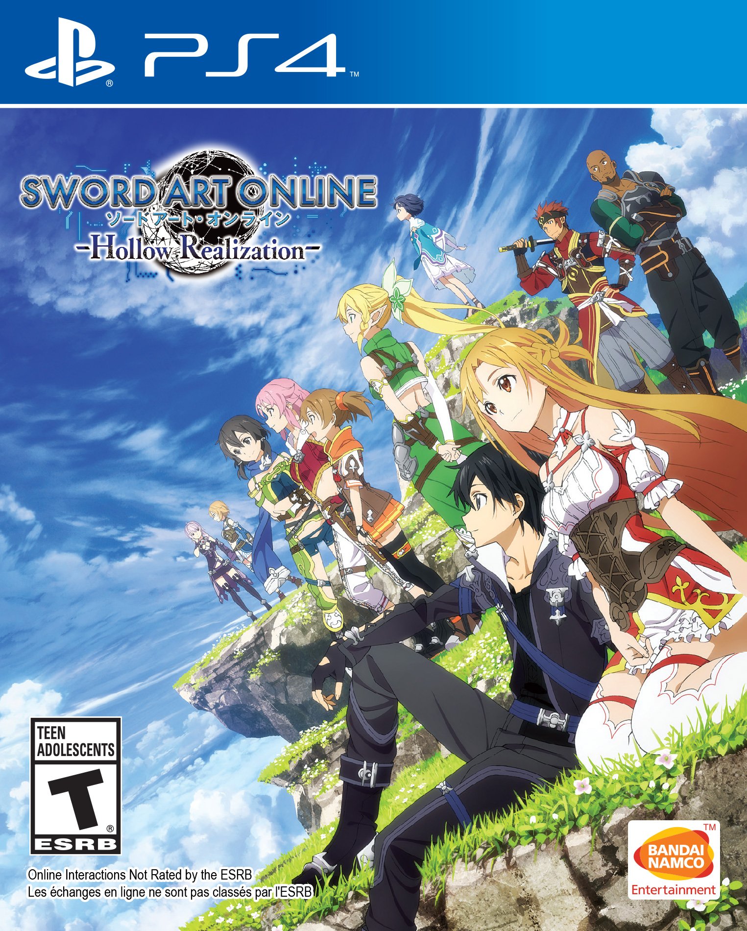 Sword Art Online: Hollow Realization - PlayStation 4 Standard Edition 北米版 PS4 プレイステーション4 海外版ソフト