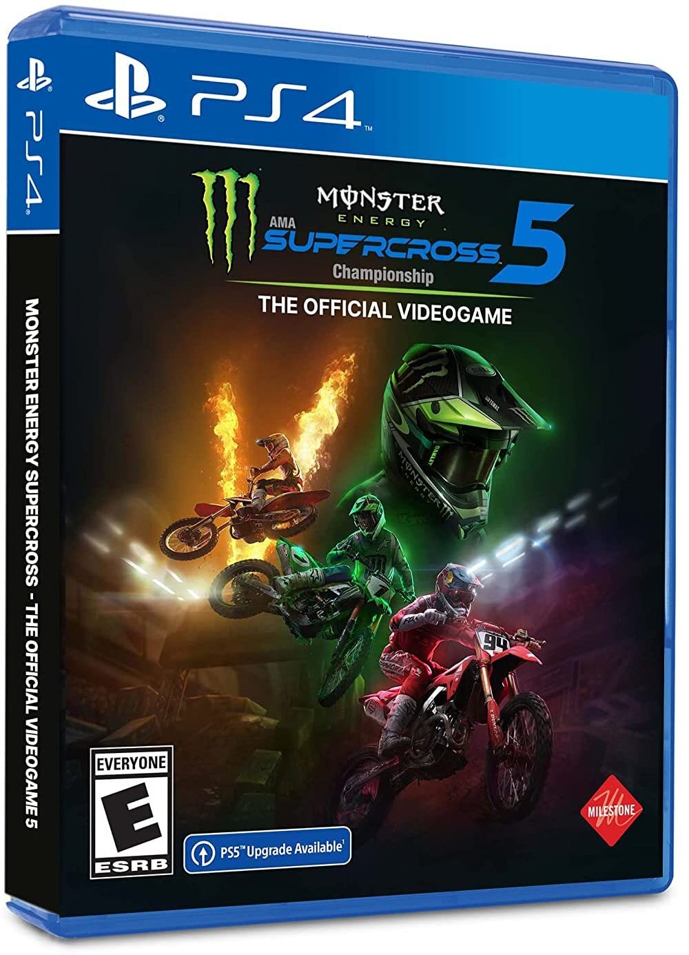 Monster Energy Supercross 5 - PlayStation 4 北米版 PS4 プレイステーション4 海外版ソフト