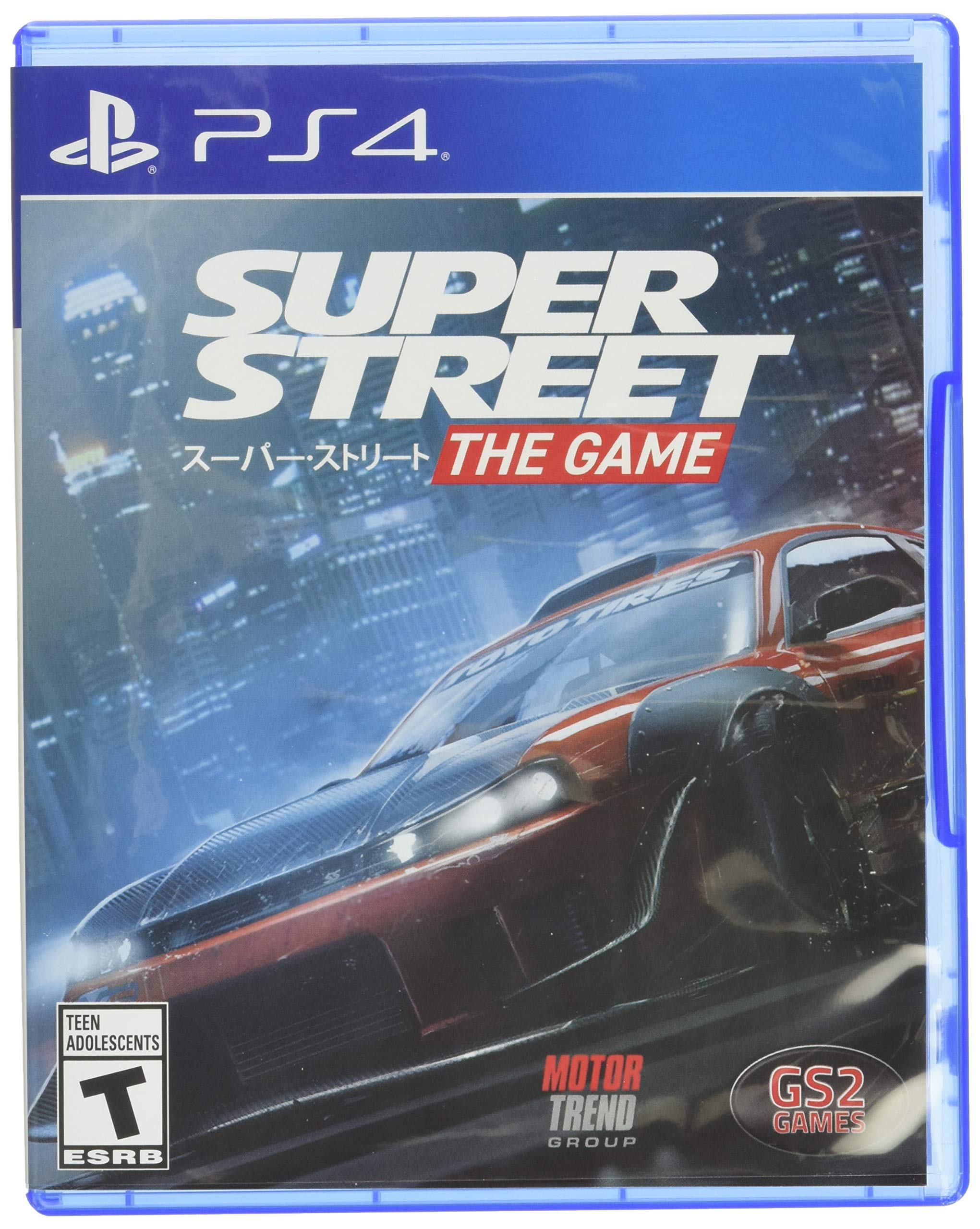 Super Street The Game - PlayStation 4 北米版 PS4 プレイステーション4 海外版ソフト