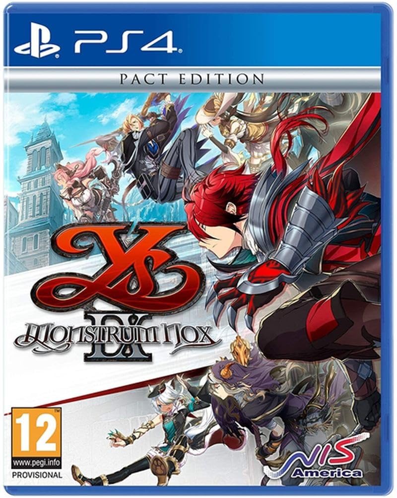 Ys Ix: Monstrum Nox Pact Edition - PlayStation 4 (PS4) 北米版 PS4 プレイステーション4 海外版ソフト