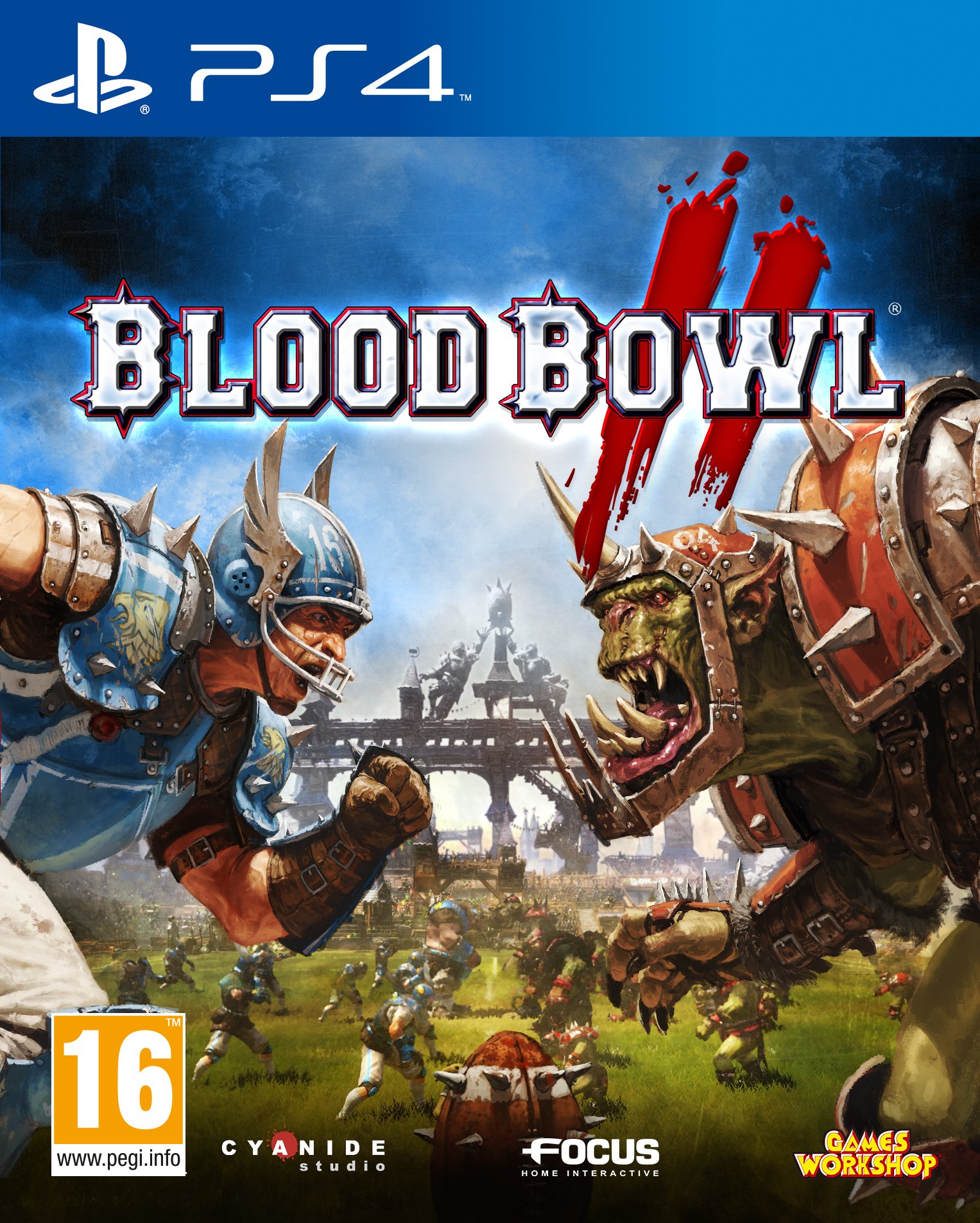 PRODUCT DETAILS 【商品情報】・商品名：Blood Bowl 2 (PS4)・対応機種：PlayStation 4（PS4）・仕様：北米版（NTSC-U/C）・言語：英語【コンディション】・海外直輸入品です。・パッケージに輸送によるスレ・小傷がある場合があります。 ■ 北米版ゲームについてのご注意（必ずお読みください） 【北米版 ゲームについてのご注意】こちらの商品は、北米版（海外仕様）のゲームソフトです。・PS4のゲームディスクはリージョンフリーのため、日本国内のPS4本体でもプレイいただけます。・ゲーム内の表示および音声は英語です。日本語には対応しておりません。・追加コンテンツ（DLC）やオンライン機能のご利用には、北米（海外）アカウントが必要となる場合があります。・一部のタイトルでは、お手持ちの本体・環境により正常に動作しない場合があります。・海外版であることを理由とした返品・交換はお受けできません。 ■ ご注意 ・掲載画像は実物に近い色味になるよう調整しておりますが、ご利用の環境により差異が生じる場合があります。・複数店舗で在庫を共有しているため、ご注文後に在庫切れとなる場合がございます。・海外倉庫からのお取り寄せのため、発送までに数日〜2〜3週間程度かかる場合があります。 ■ 納期についてお届けの目安を必ずご確認ください。 ご注意 海外からの輸入品となります。海外輸送のため、外箱に軽微なスレ等がある場合がございますが、商品本体には影響ございません。 ※在庫状況は仕入先の在庫情報をもとに出来る限り正確に表示しておりますが、取寄せ商品のため、タイミングによりご注文後に欠品・キャンセルとなる場合がございます。
