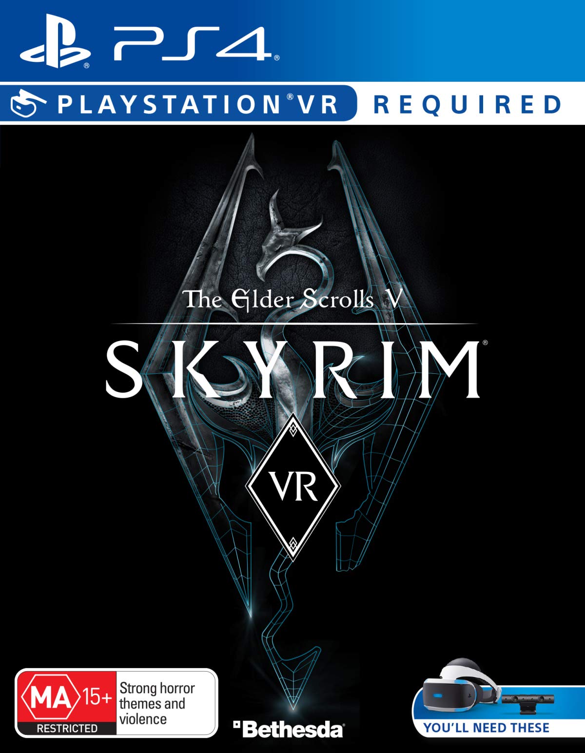 The Elder Scrolls V Skyrim VR - Playstation 4 (PS4) 北米版 PS4 プレイステーション4 海外版ソフト
