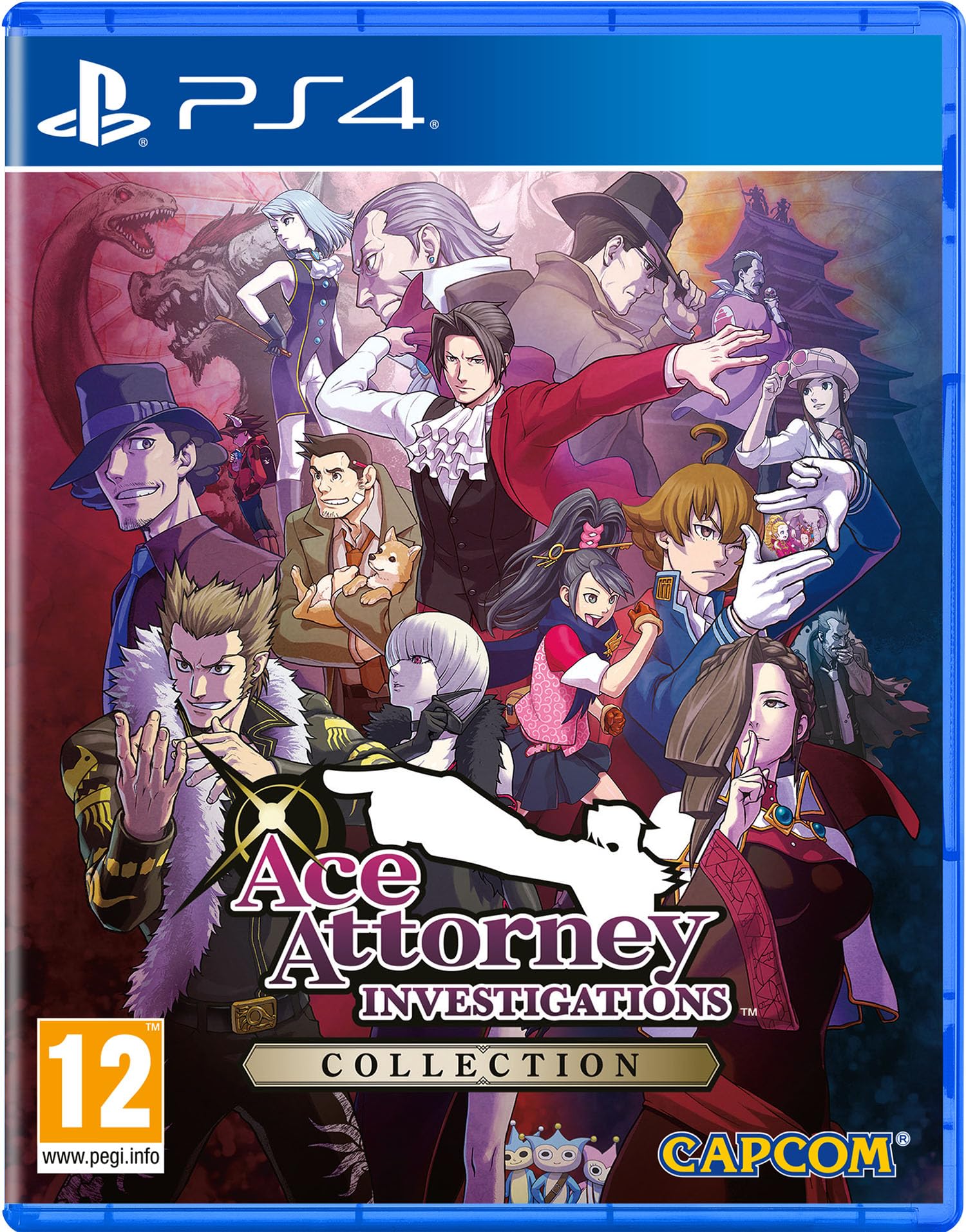 Capcom Ace Attorney Investigations Collection 北米版 PS4 プレイステーション4 海外版ソフト