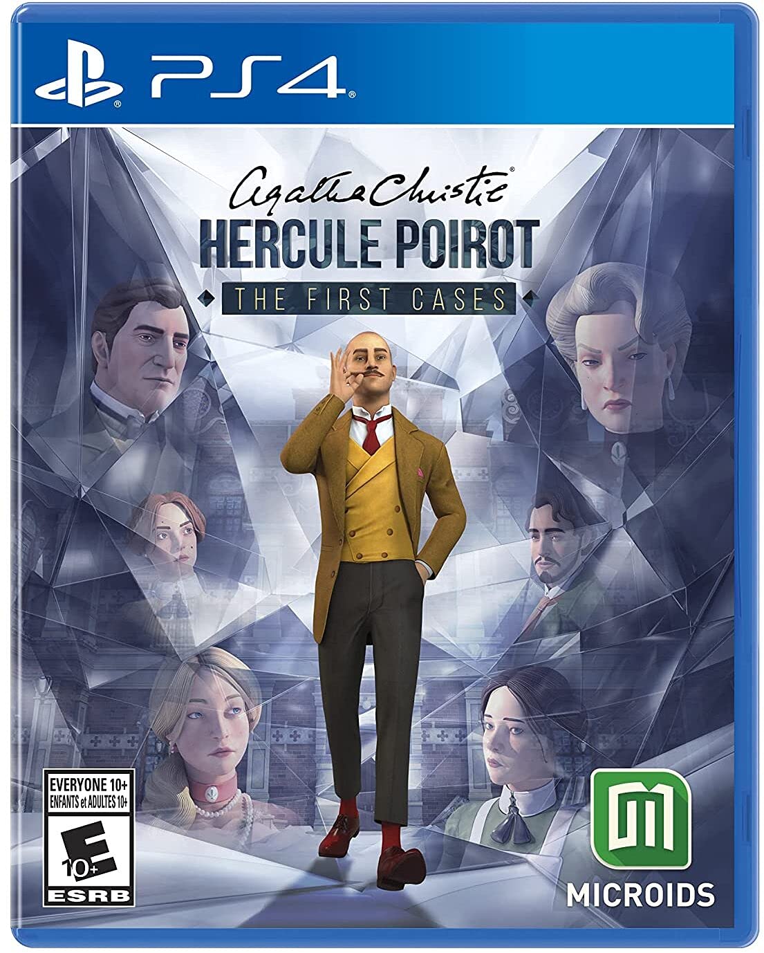 Agatha Christie: Hercule Poirot - The First Cases - PlayStation 4 北米版 PS4 プレイステーション4 海外版ソフト